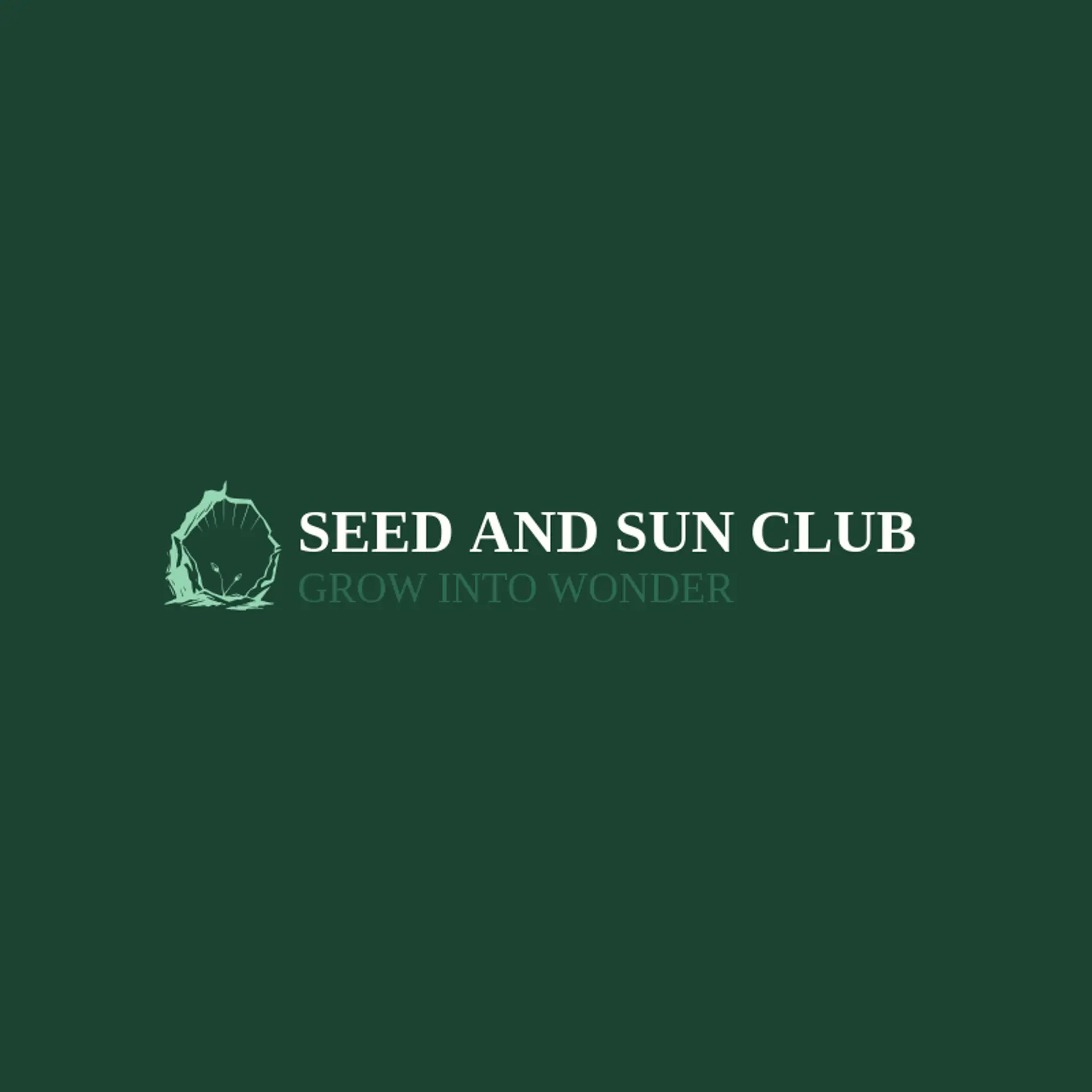 Seed and Sun Club logo for sprout