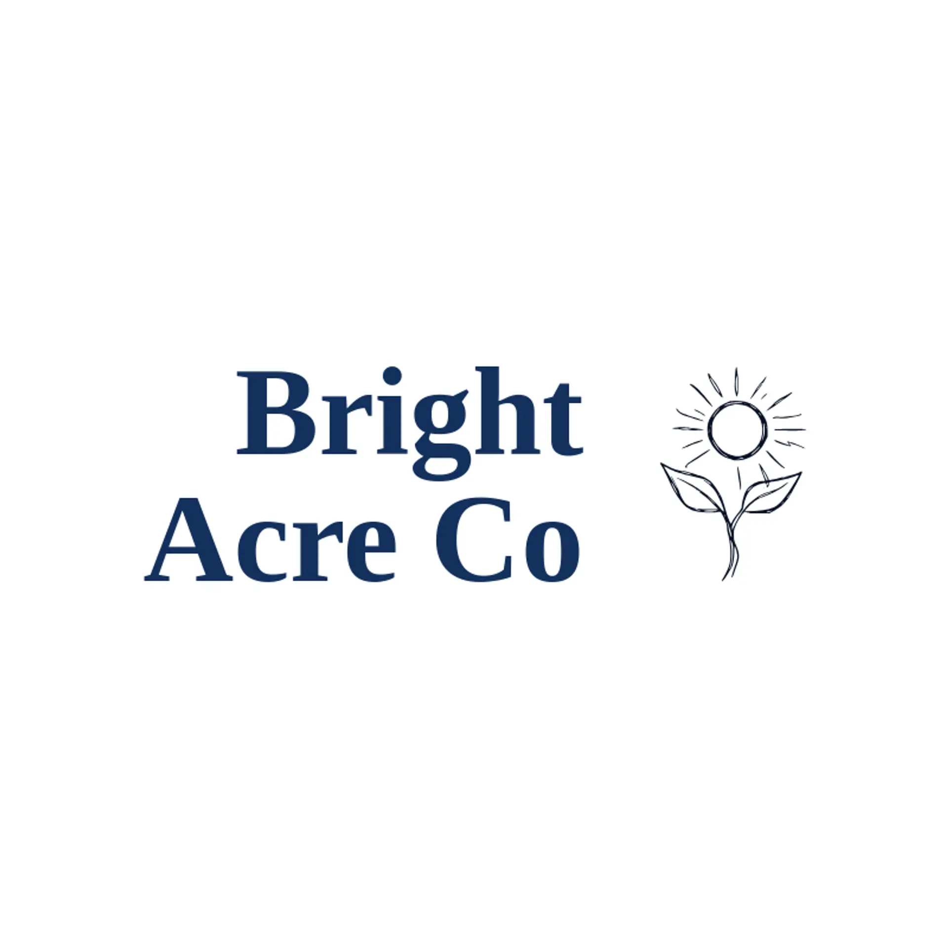Bright Acre Co logo for agency
