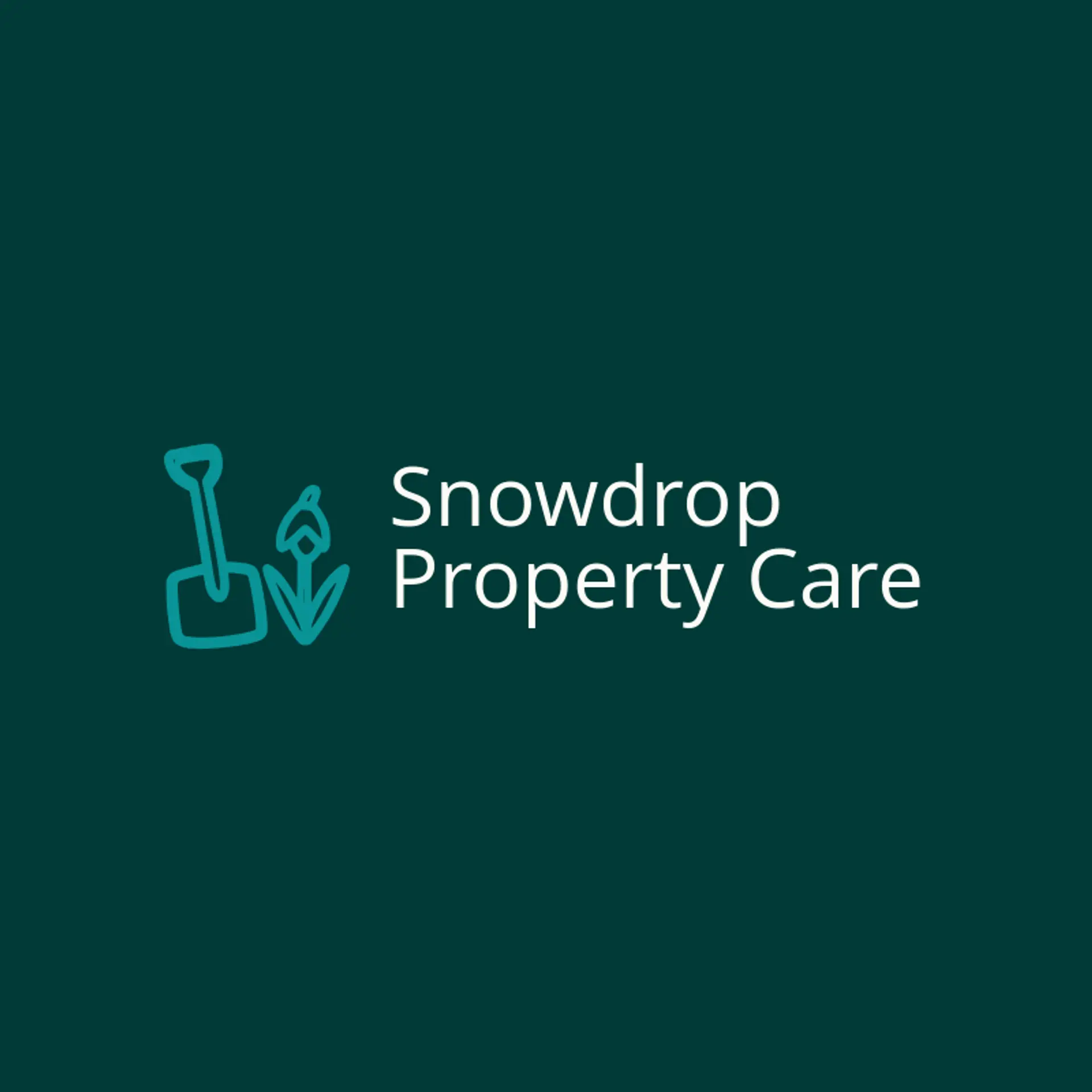 Snowdrop Property Care logo for snow removal