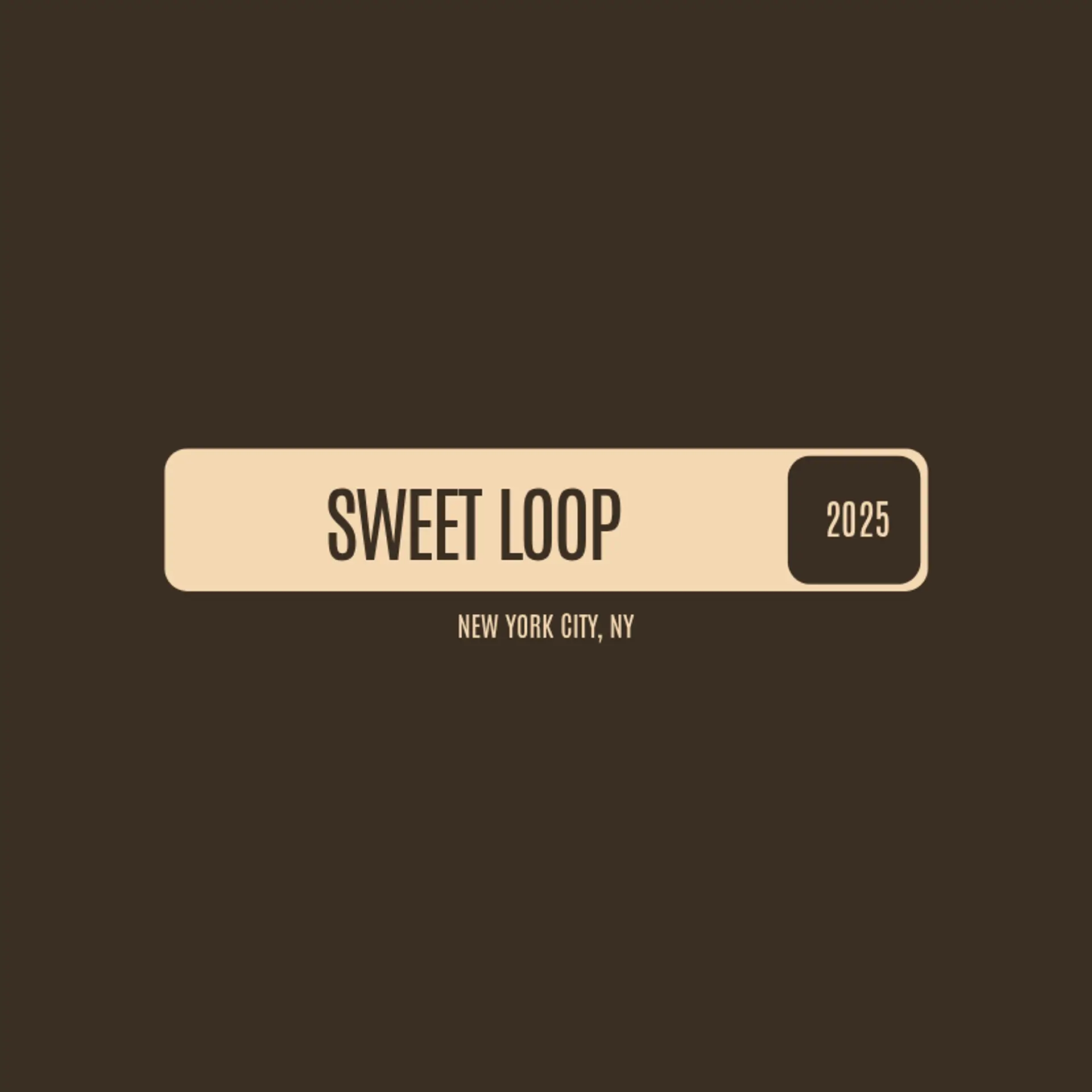 Sweet Loop logo for creative bakery