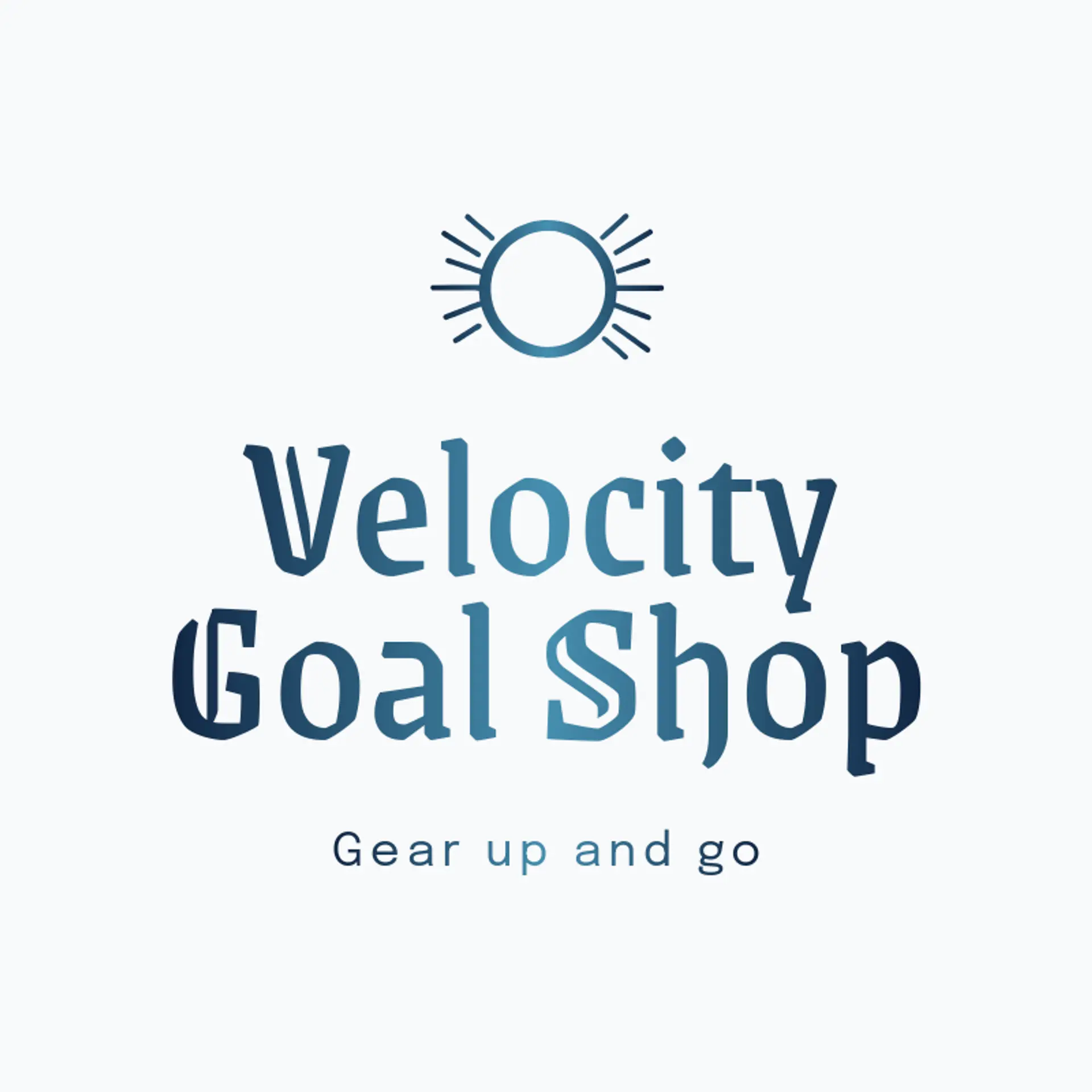 Velocity Goal Shop logo for netball