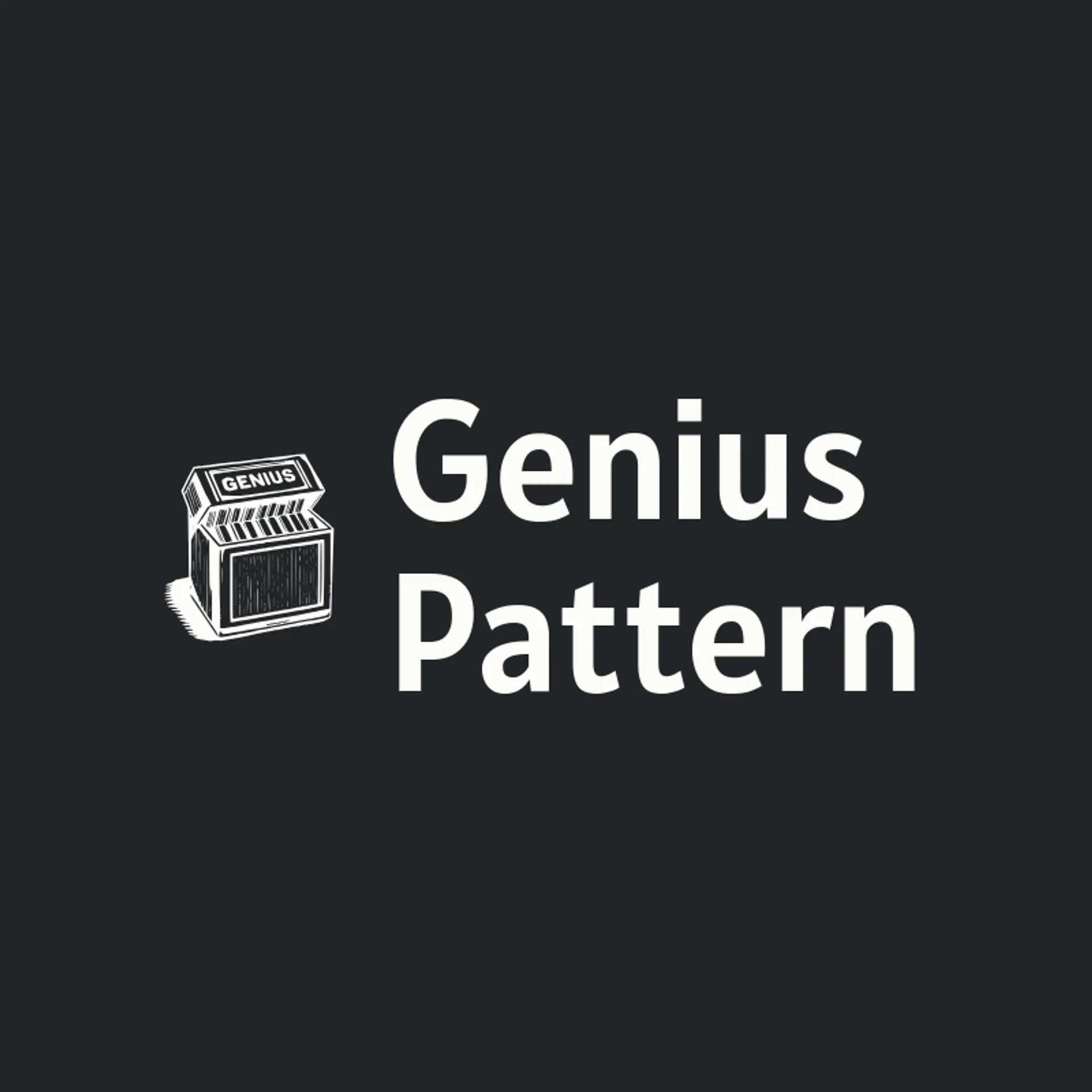 Genius Pattern logo for genius