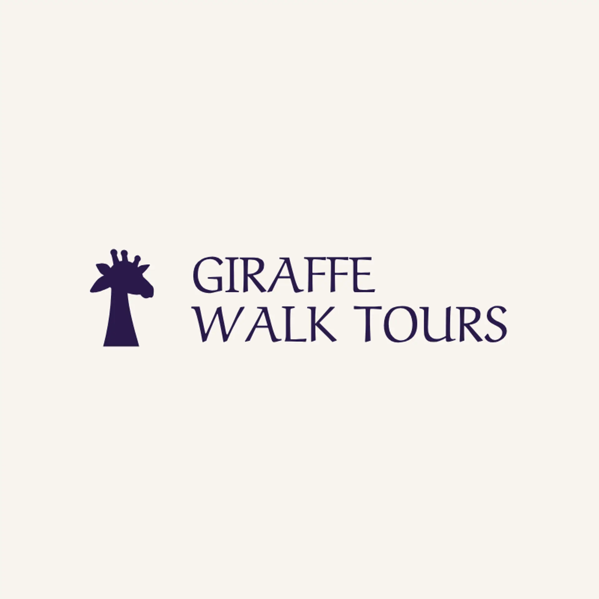 Giraffe Walk Tours logo for giraffe