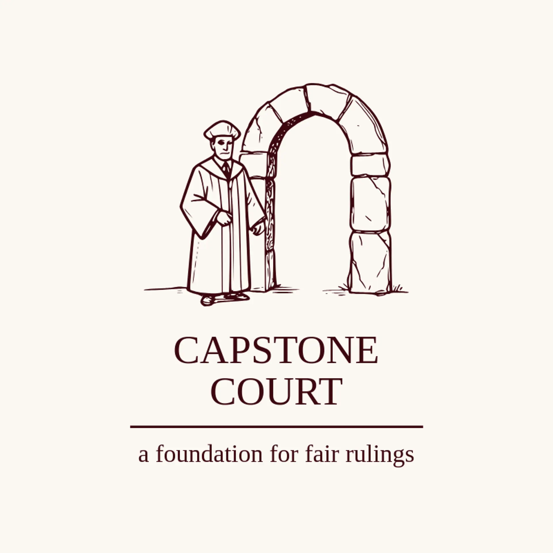 Capstone Court logo for judge