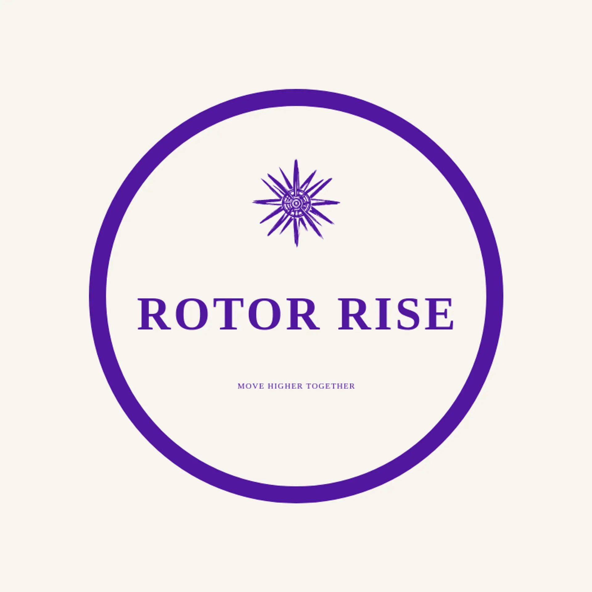 Rotor Rise logo for robotics
