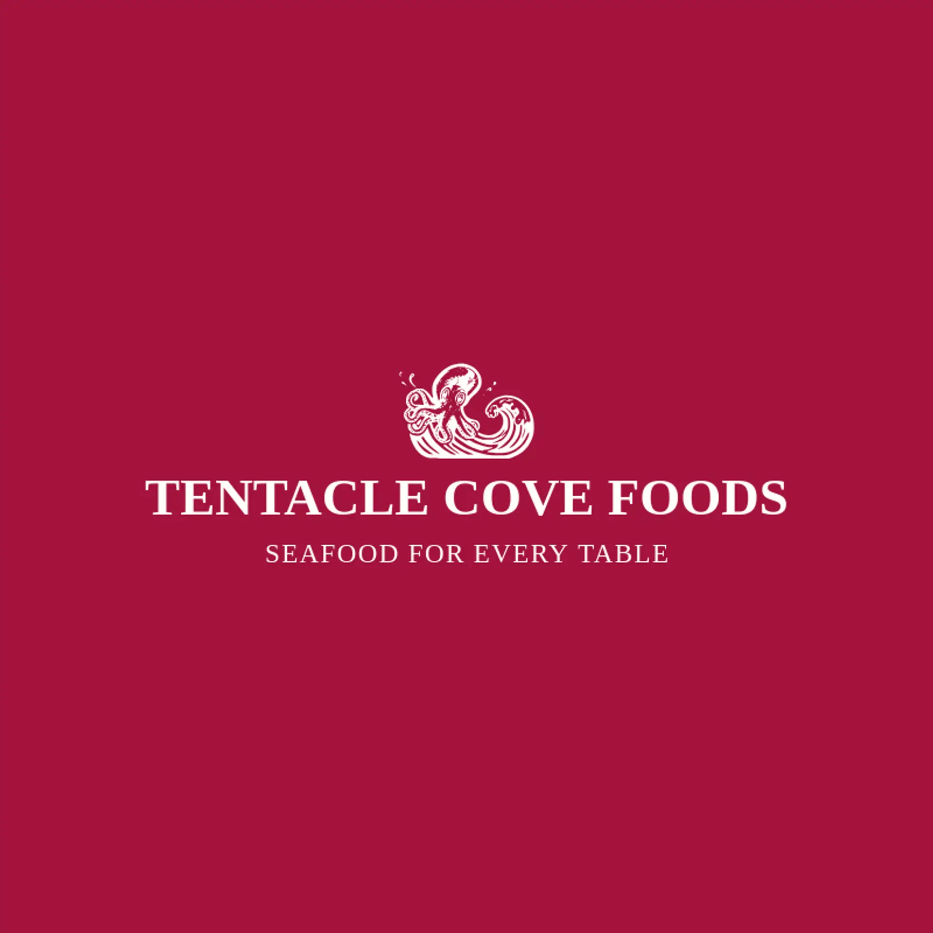 Tentacle Cove Foods logo for squid