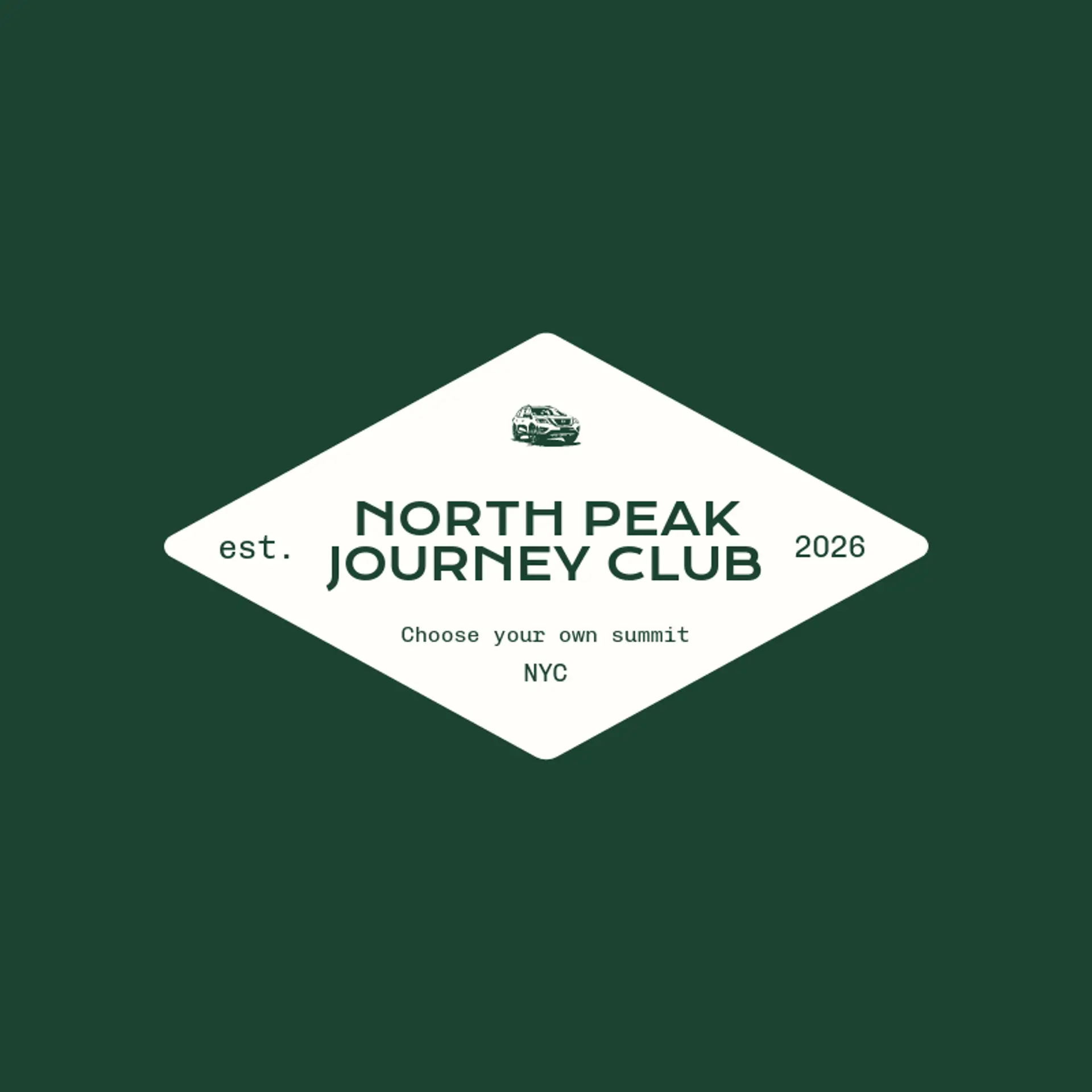 North Peak Journey Club logo for pathfinder
