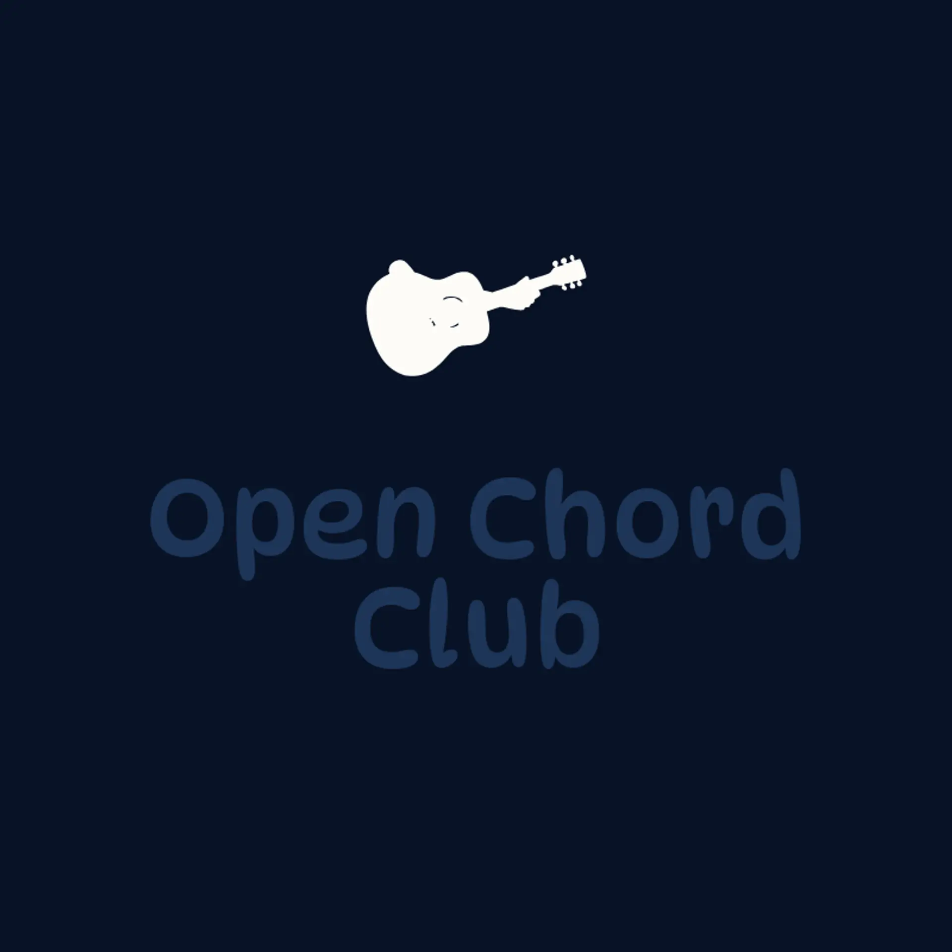 Open Chord Club logo for guitar