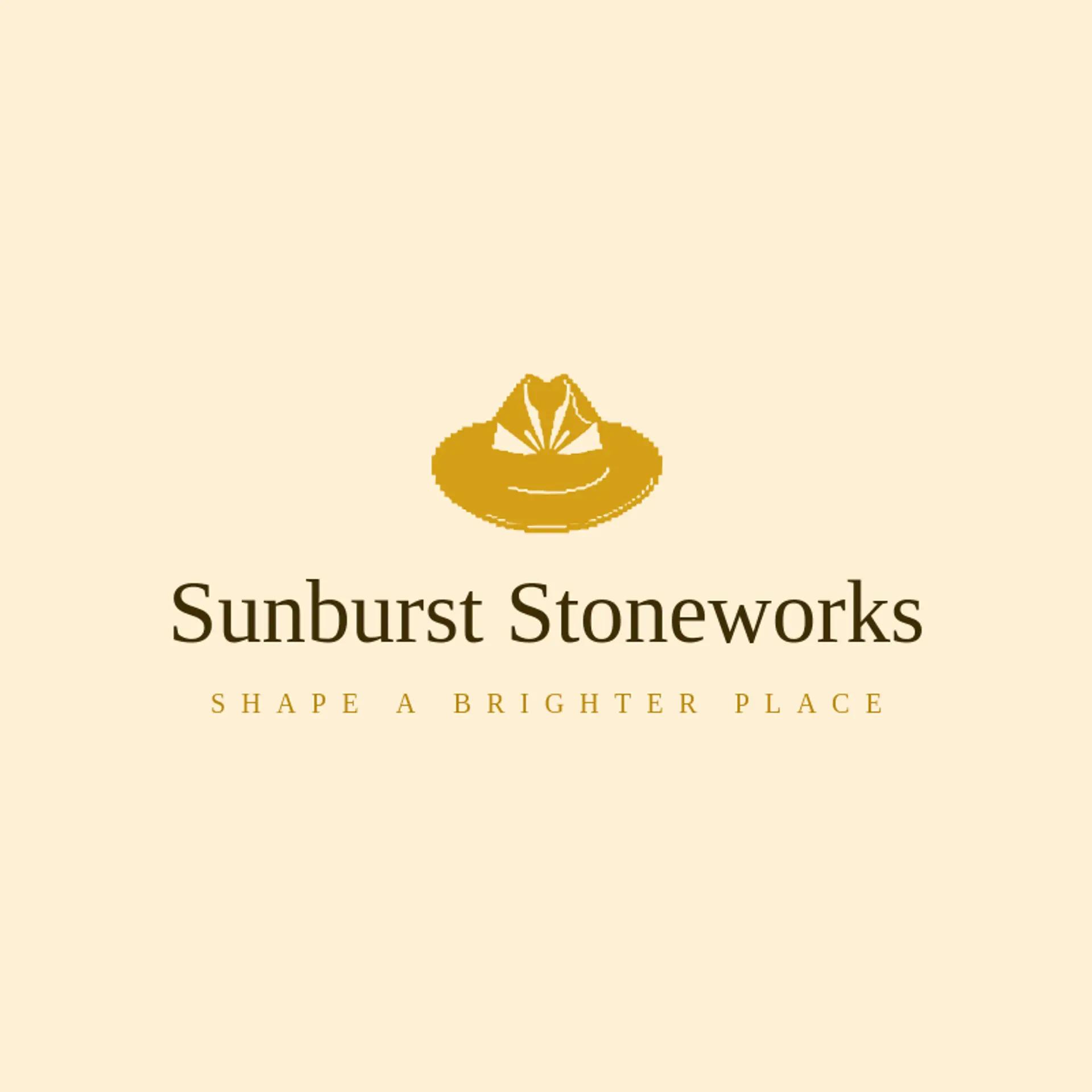 Sunburst Stoneworks logo for arizona