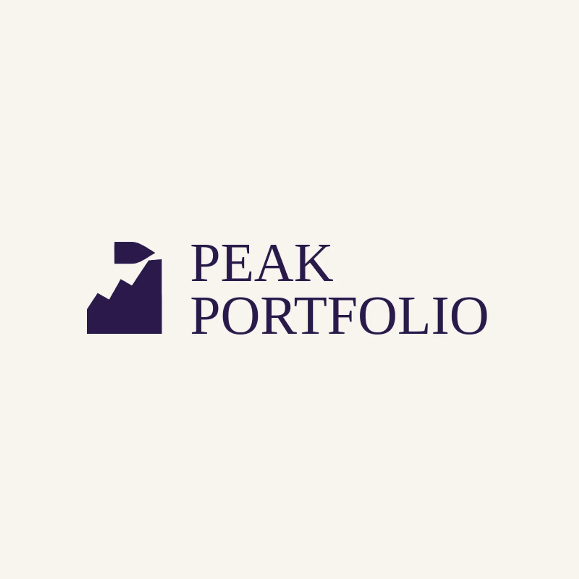 Peak Portfolio logo for stock market