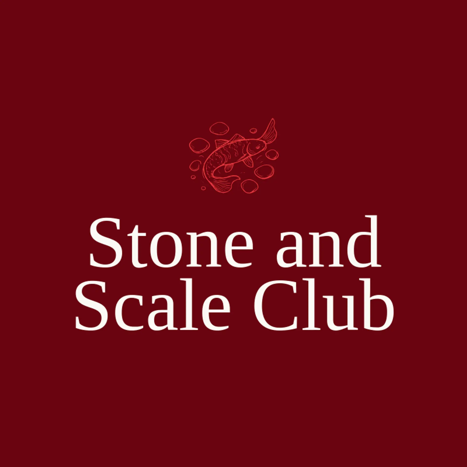 Stone and Scale Club logo for carp