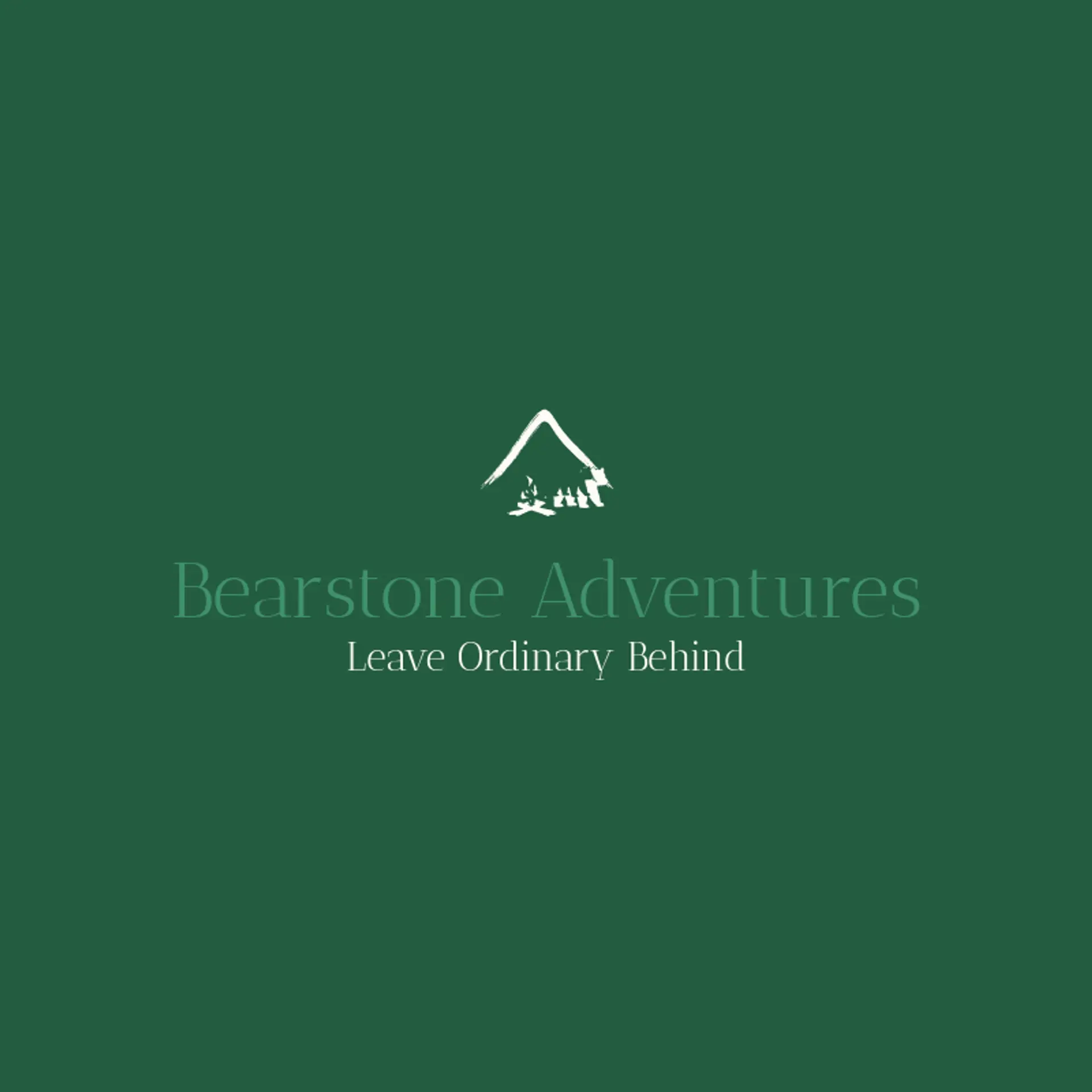 Bearstone Adventures logo for mountain