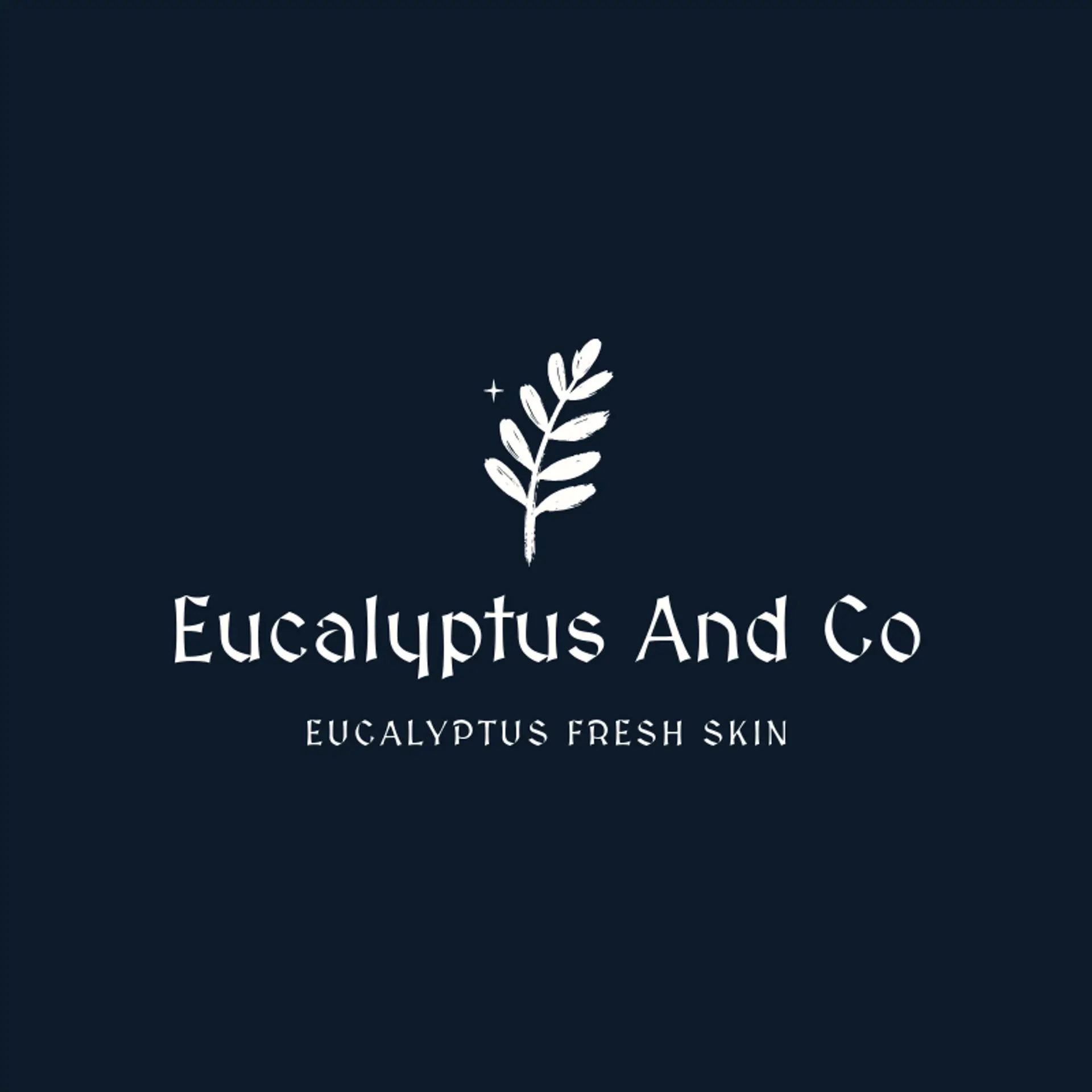 Eucalyptus and Co logo for esthetician
