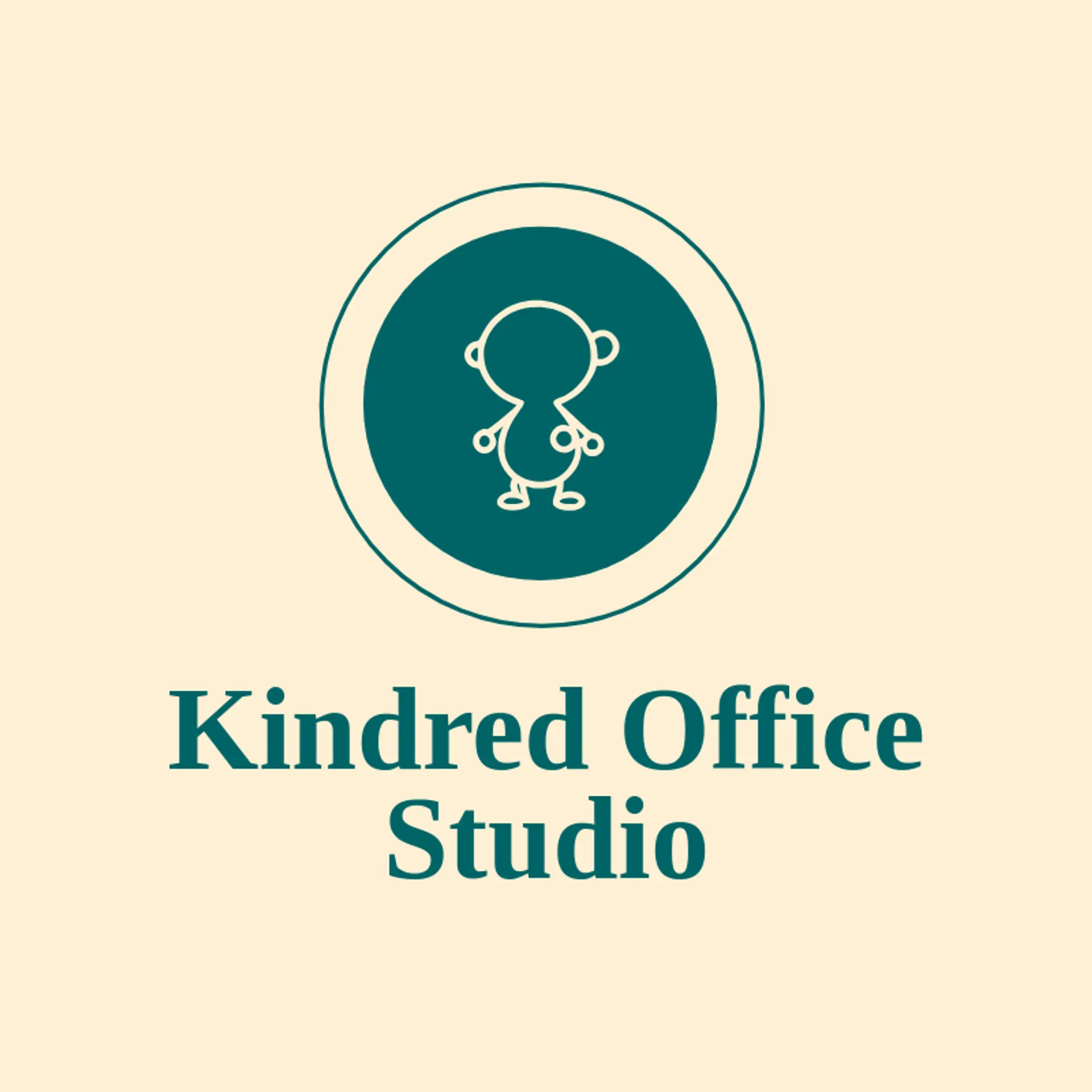 Kindred Office Studio logo for freelancer