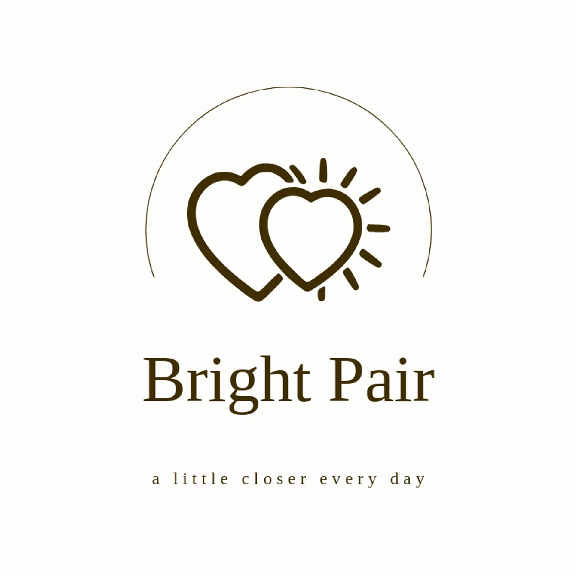 Bright Pair logo for dating app