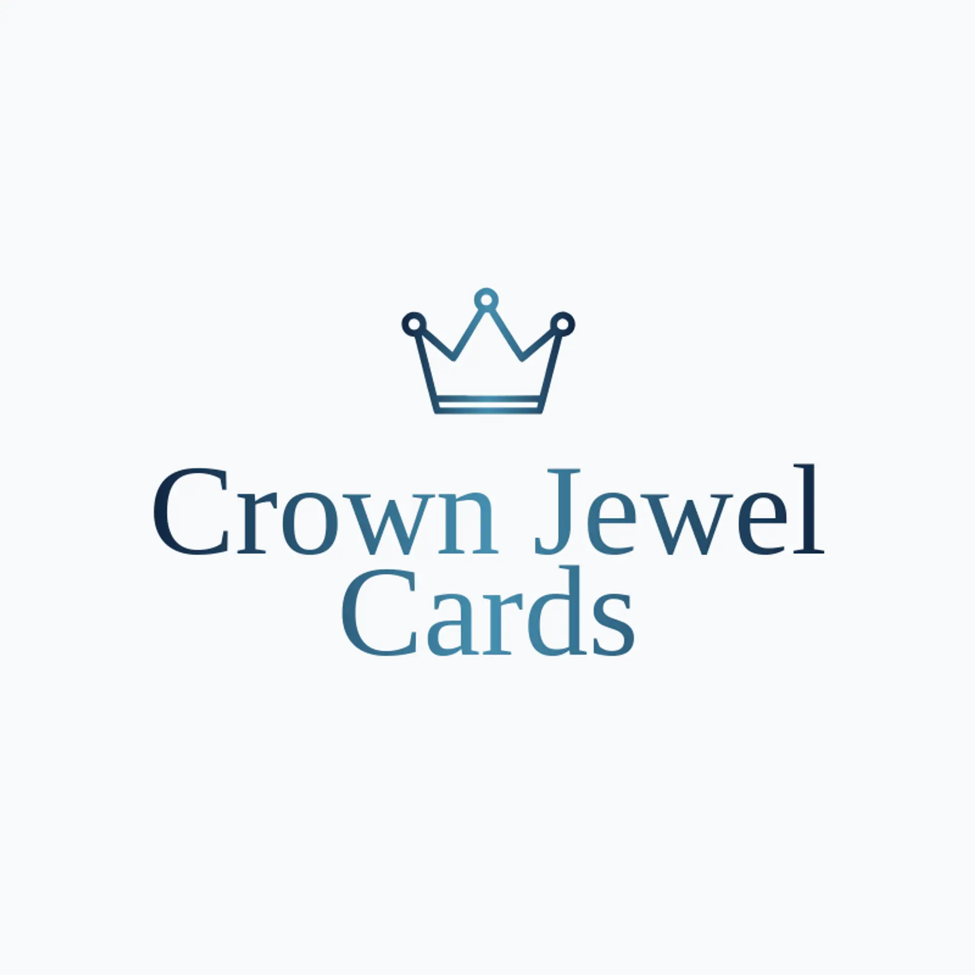 Crown Jewel Cards logo for sports card