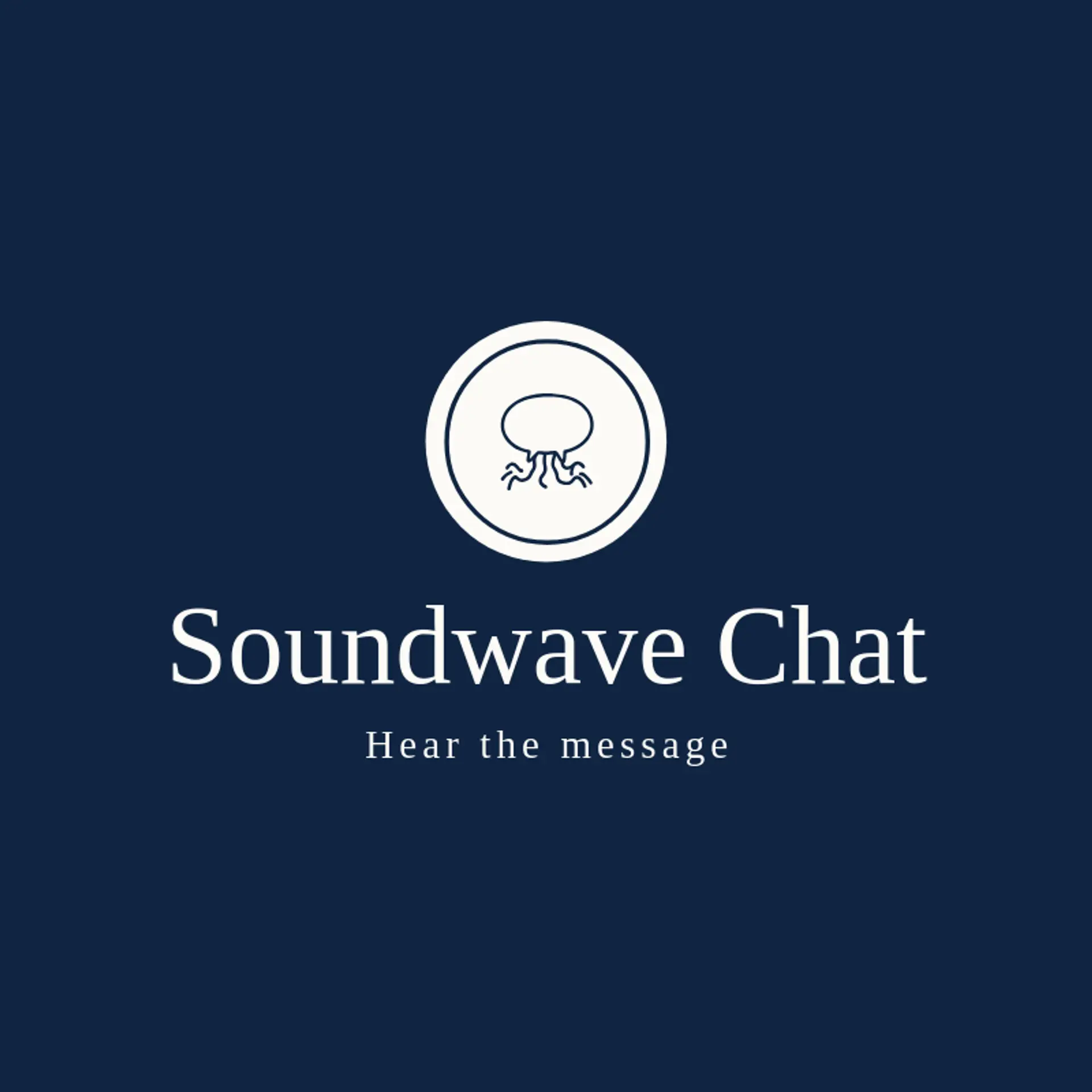 Soundwave Chat logo for message