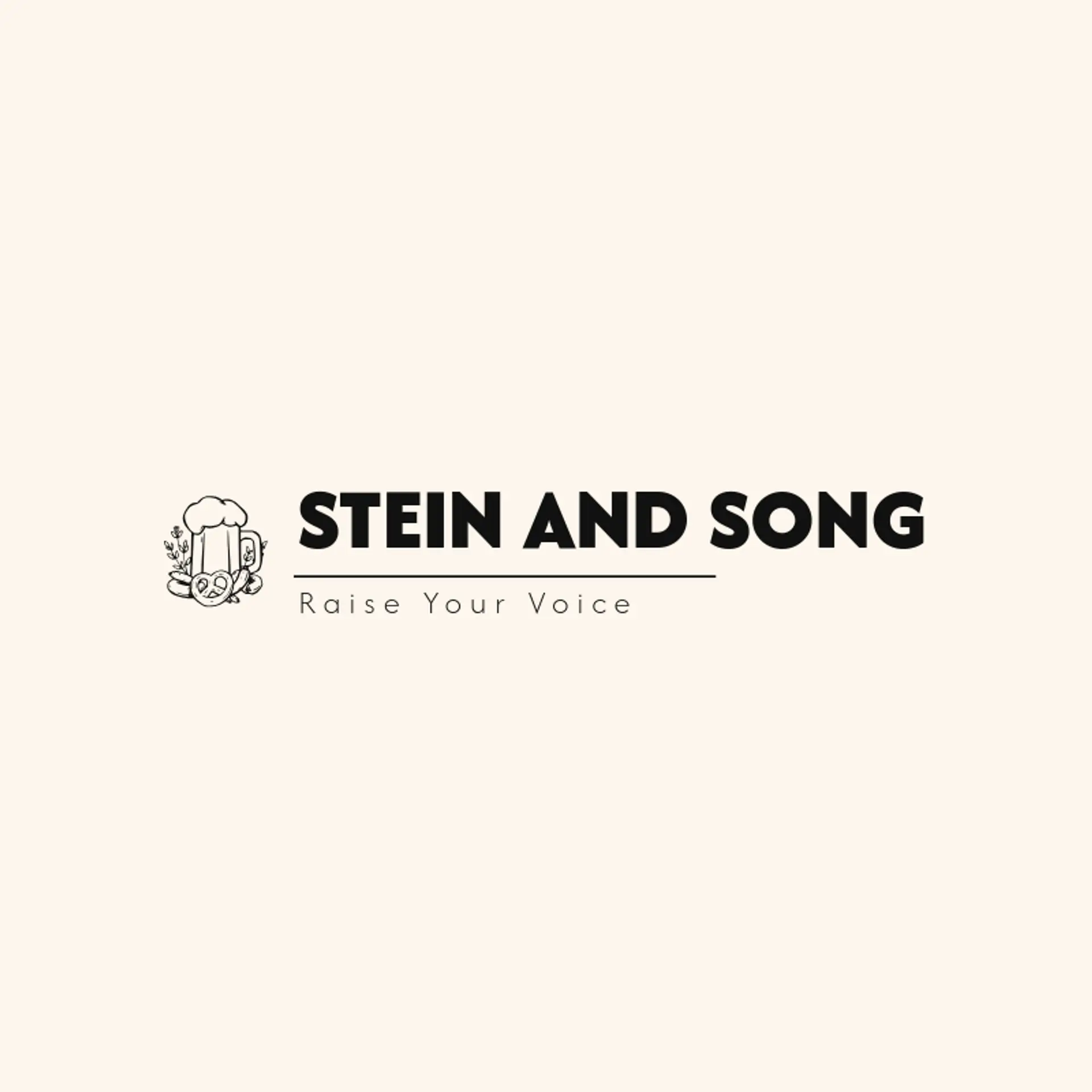 Stein and Song logo for oktoberfest