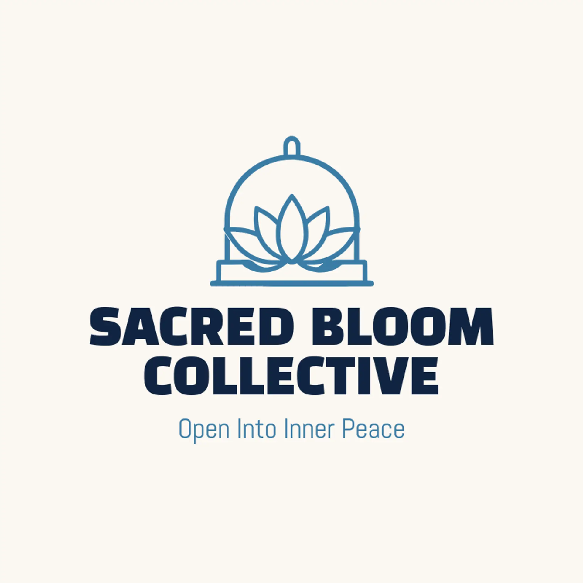Sacred Bloom Collective logo for mahadev