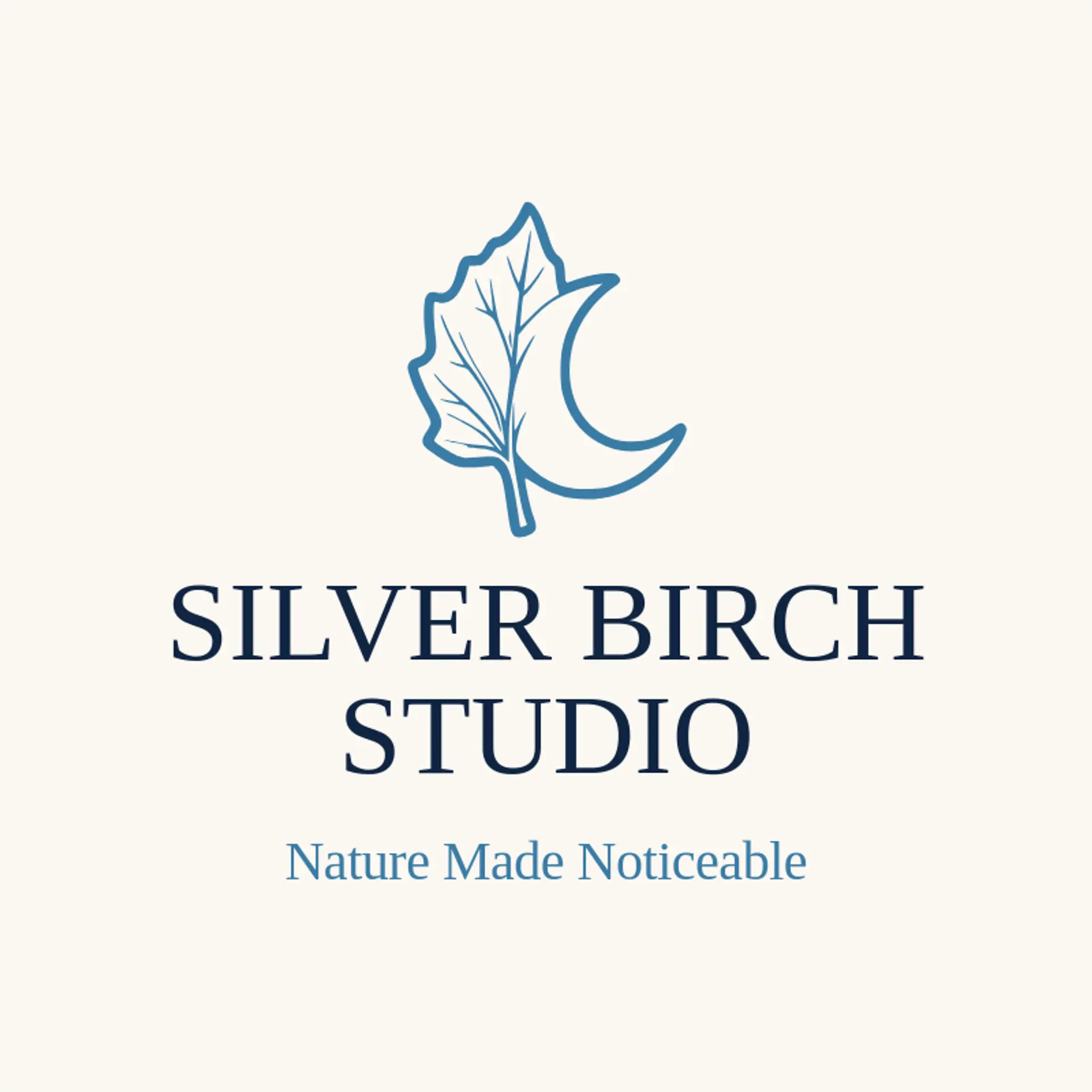 Silver Birch Studio logo for natural
