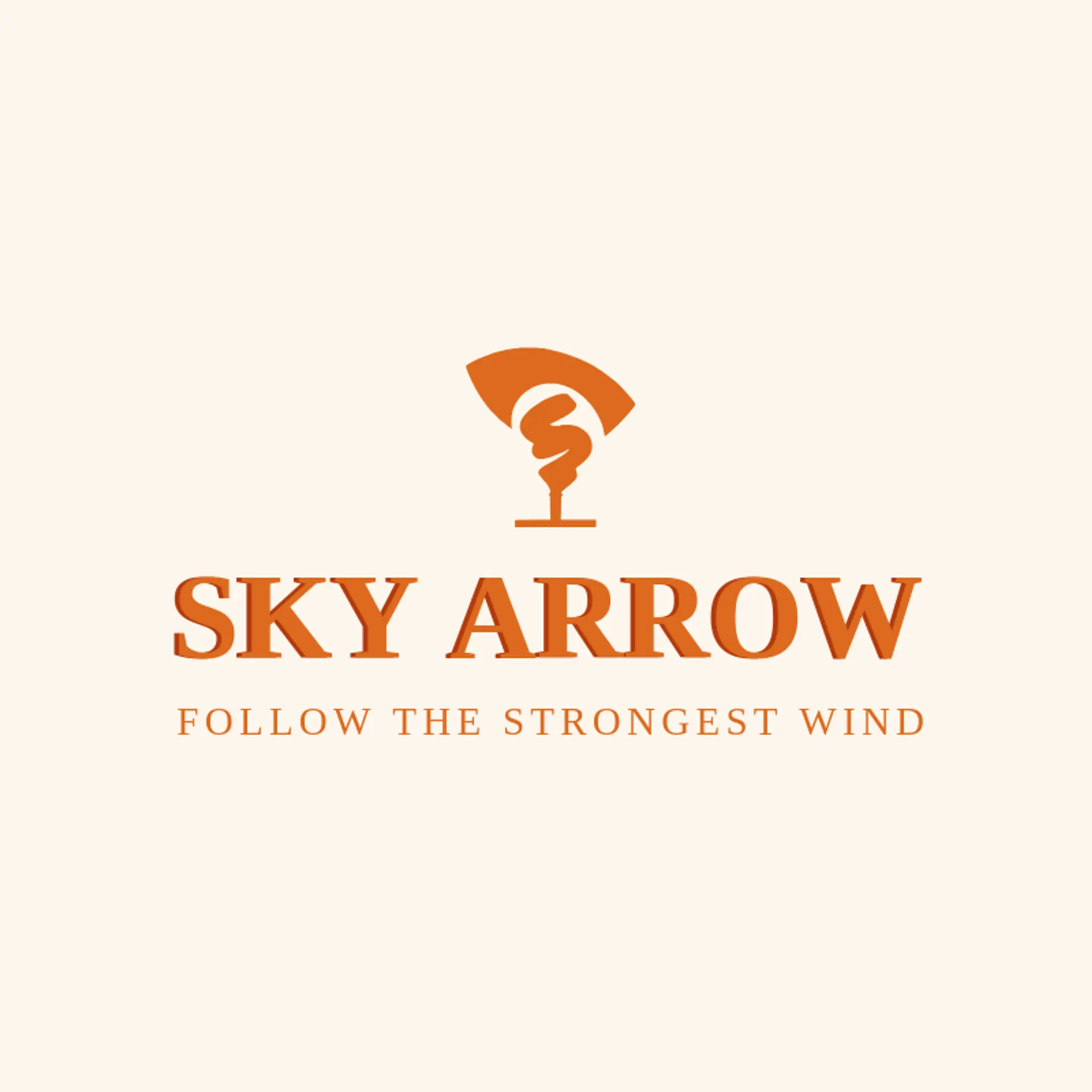 Sky Arrow logo for tornado