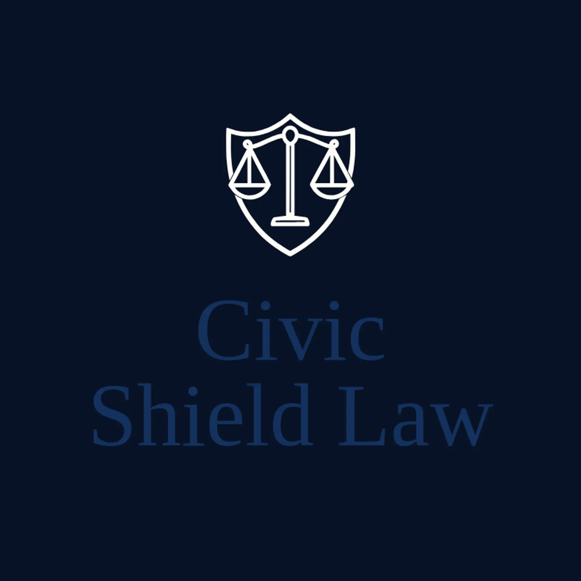 Civic Shield Law logo for legal