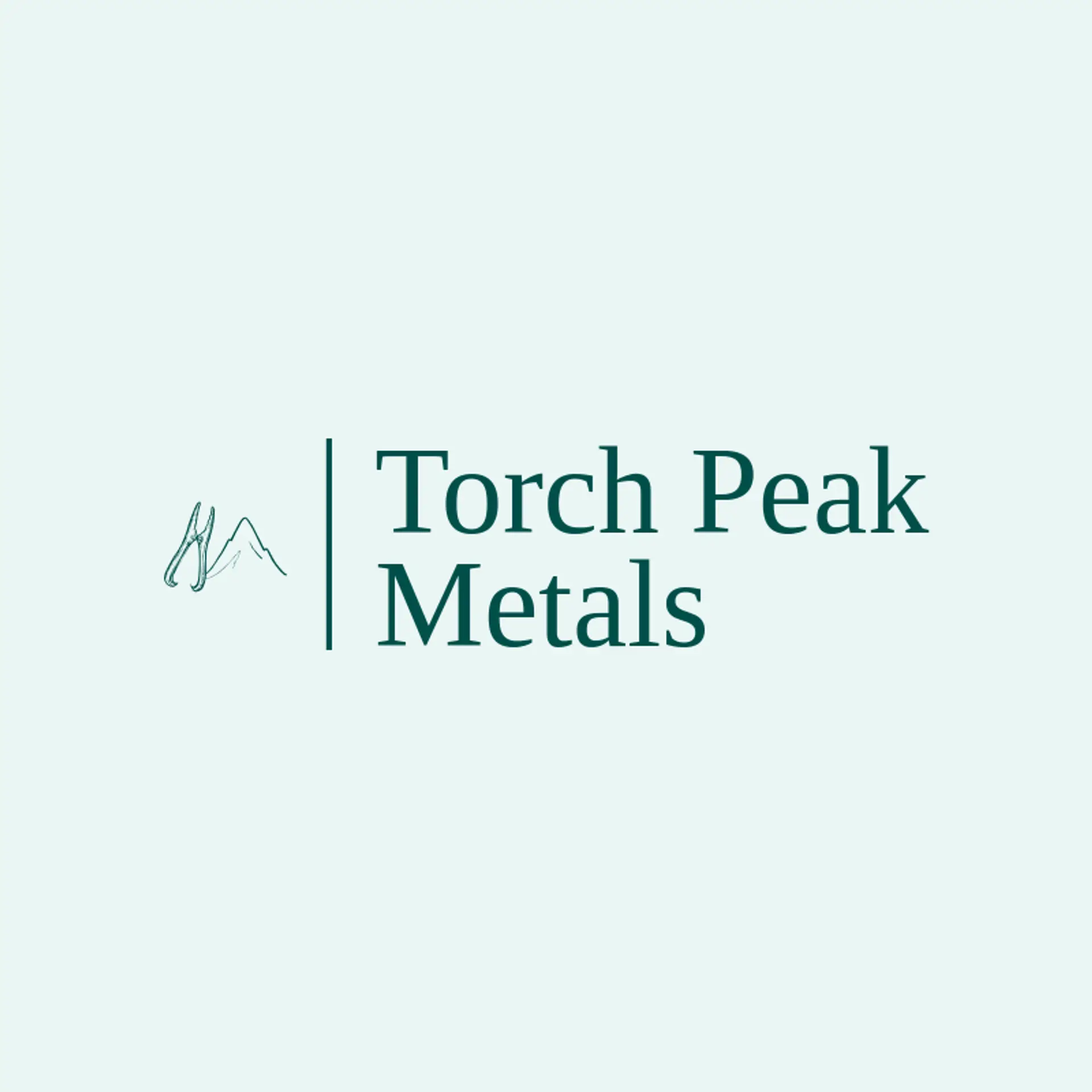 Torch Peak Metals logo for metal