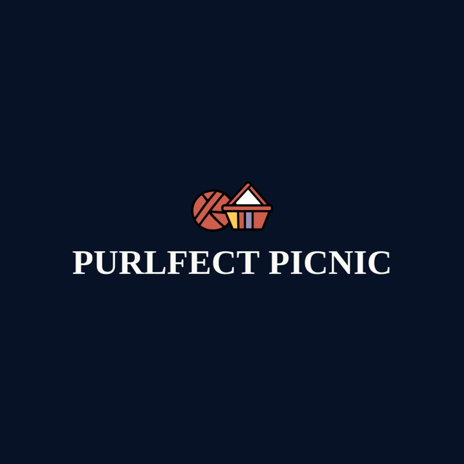 Purlfect Picnic logo for yarn