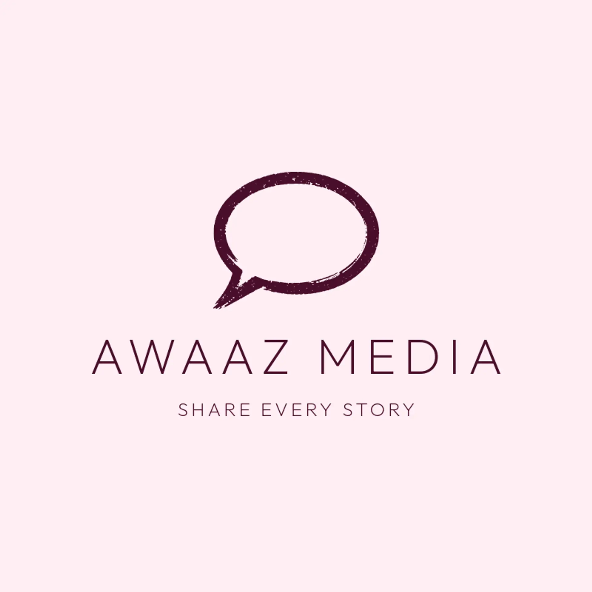 Awaaz Media logo for urdu