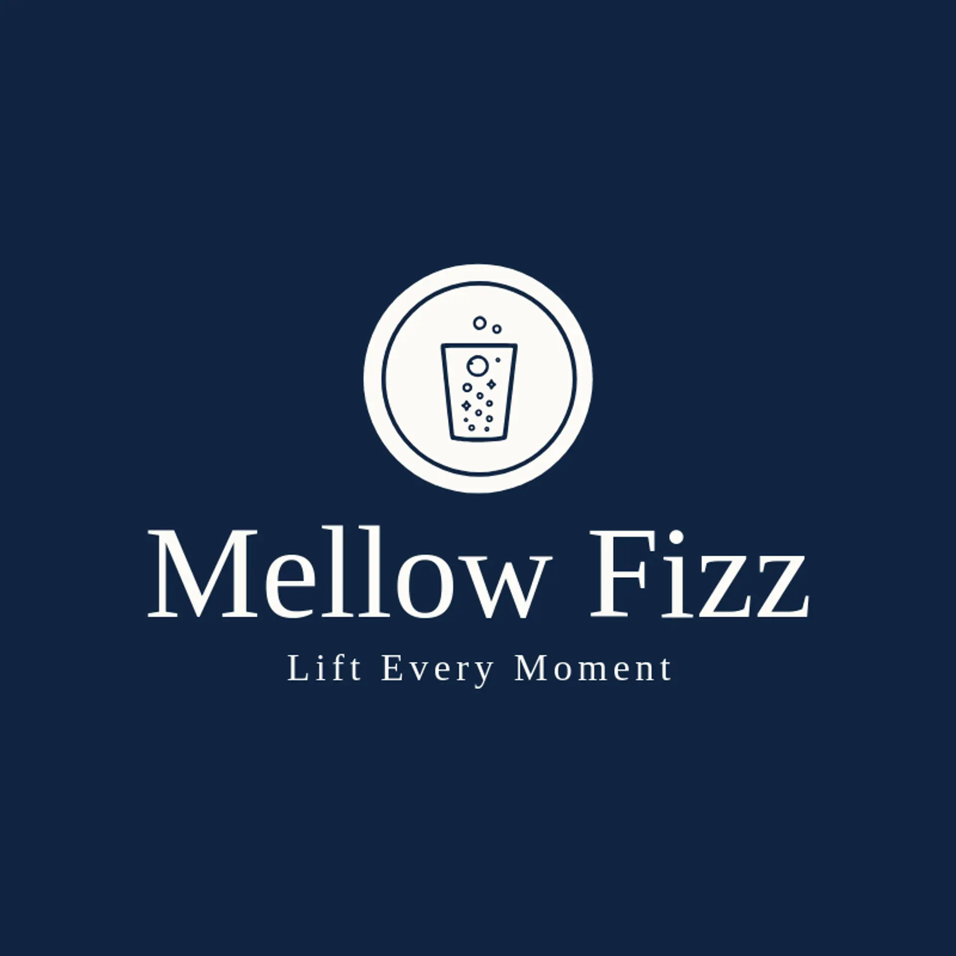 Mellow Fizz logo for drink