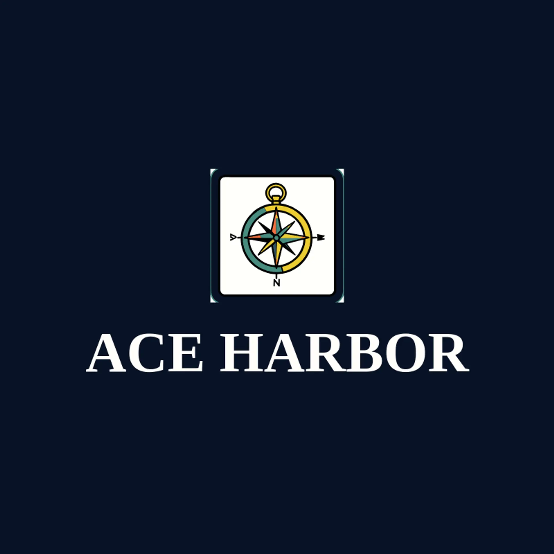 Ace Harbor logo for trading card