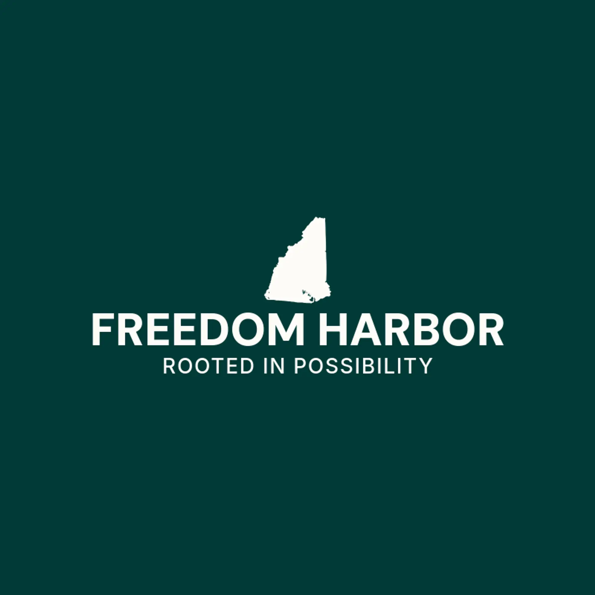 Freedom Harbor logo for united states