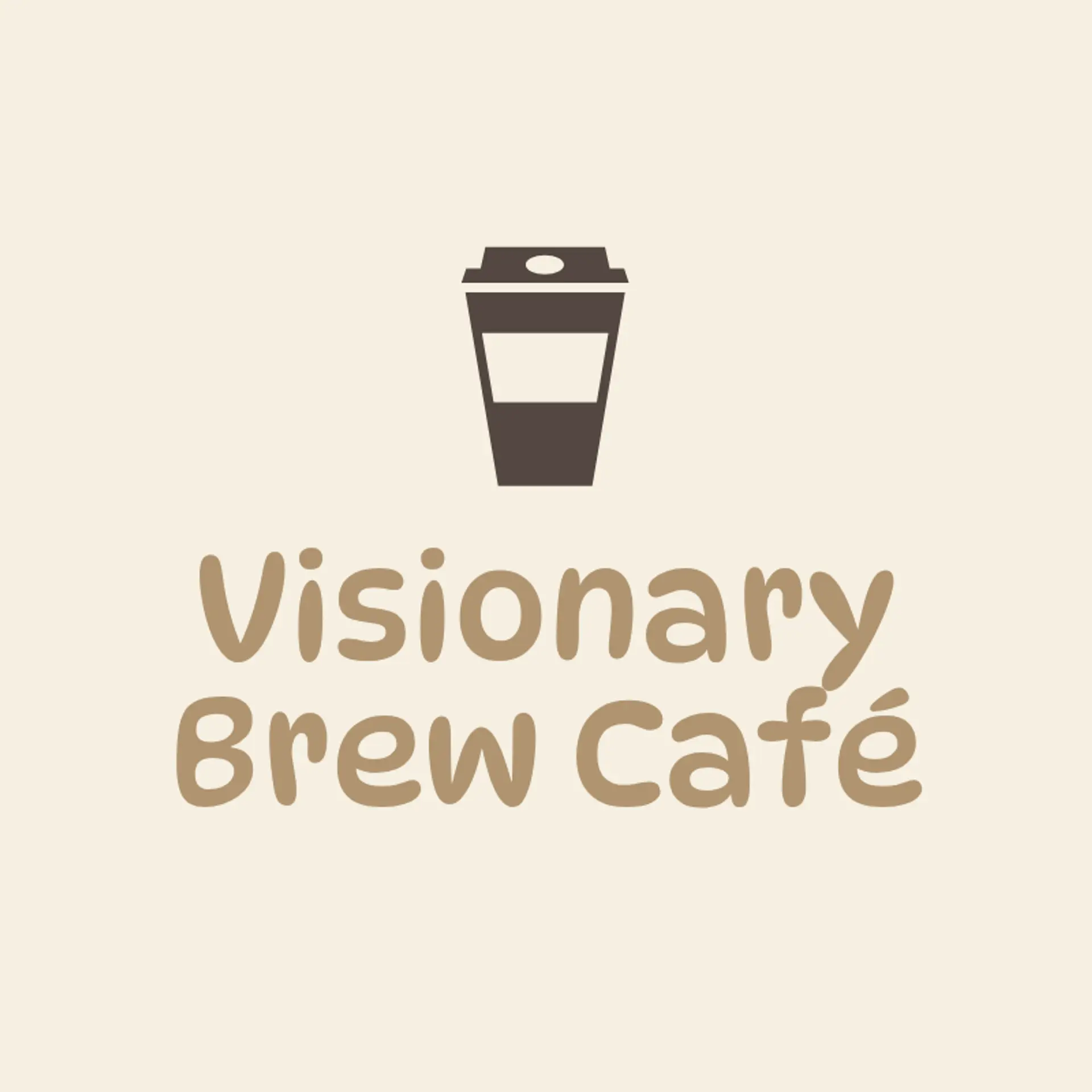 Rustic Roast logo for unique cafe