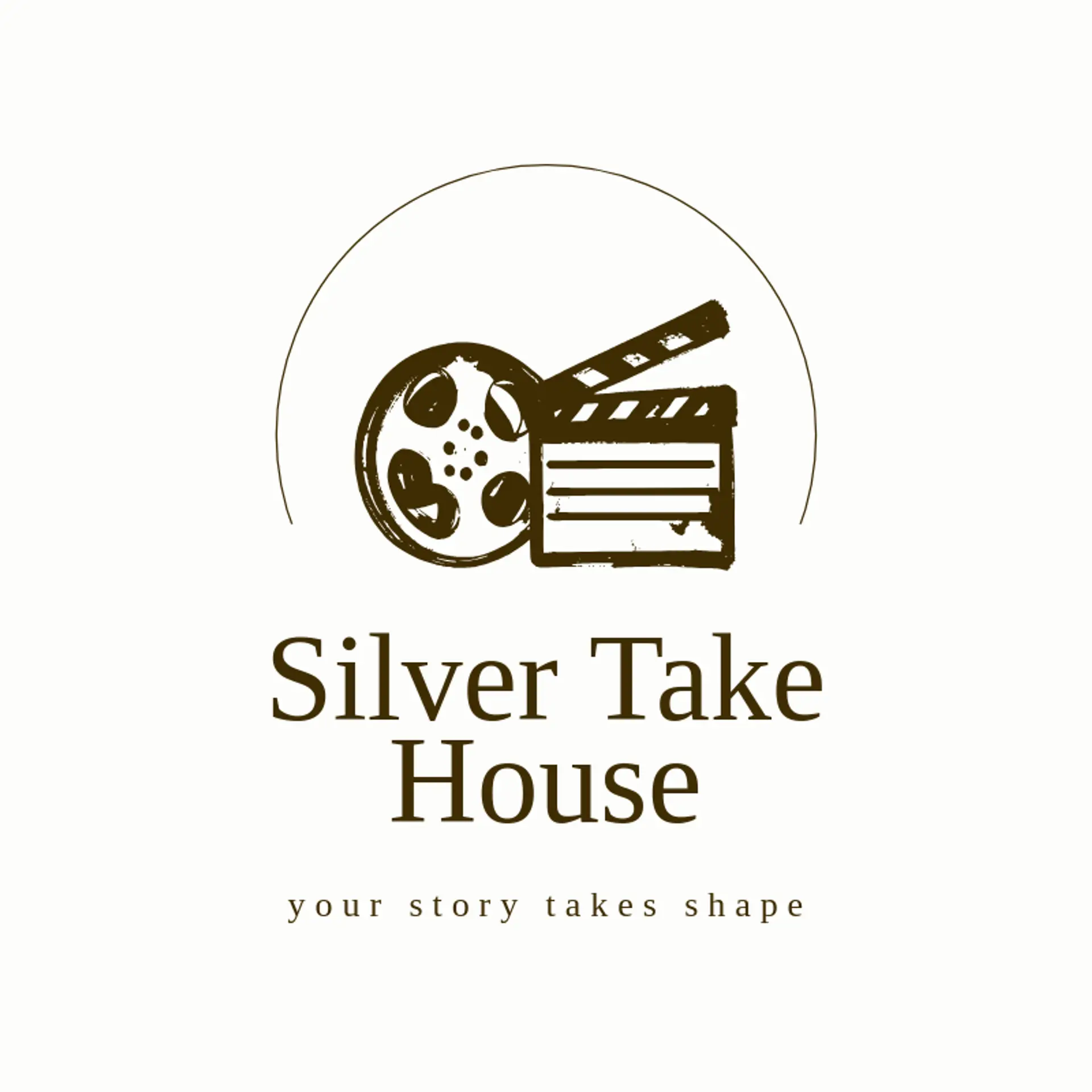 Silver Take House logo for production