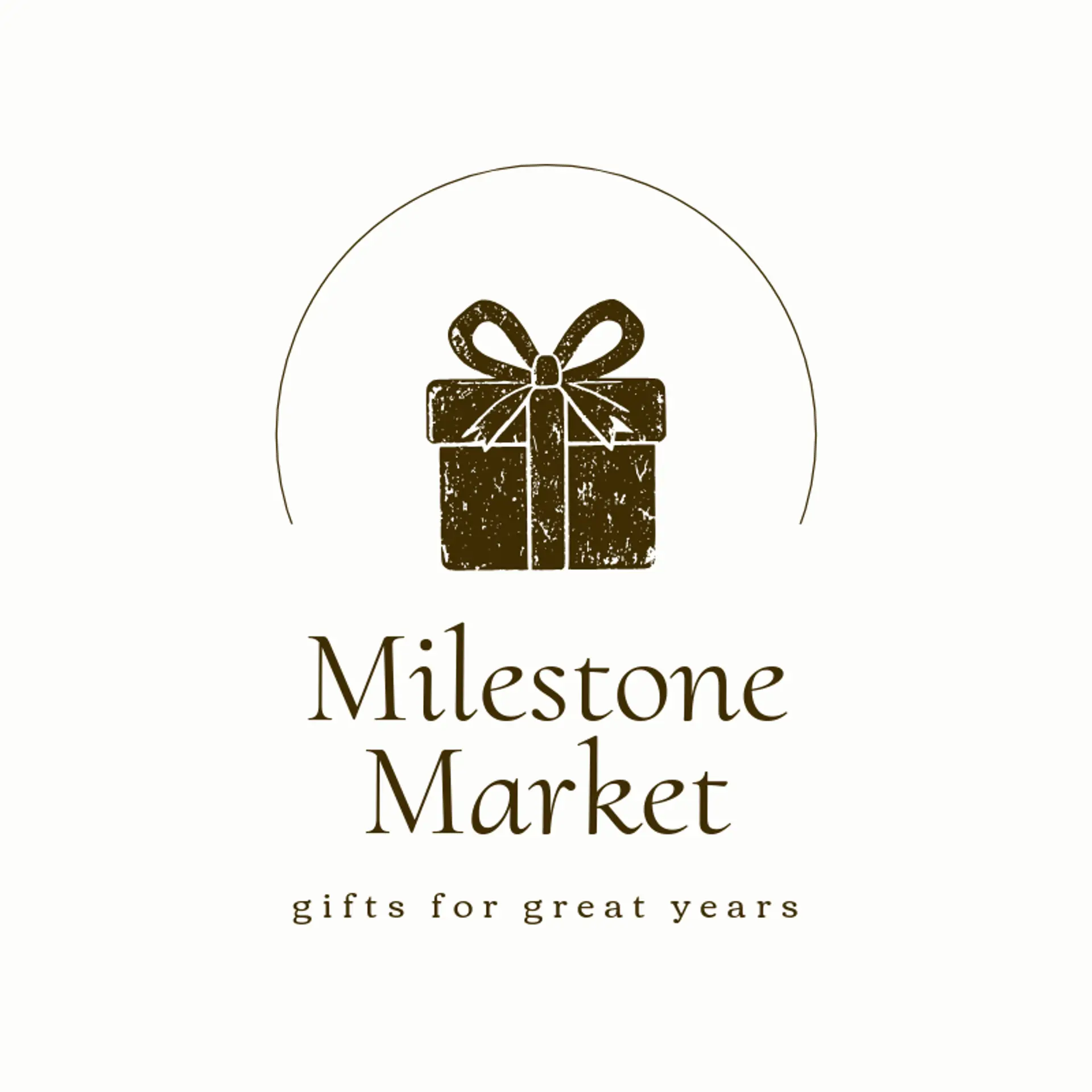 Milestone Market logo for anniversary