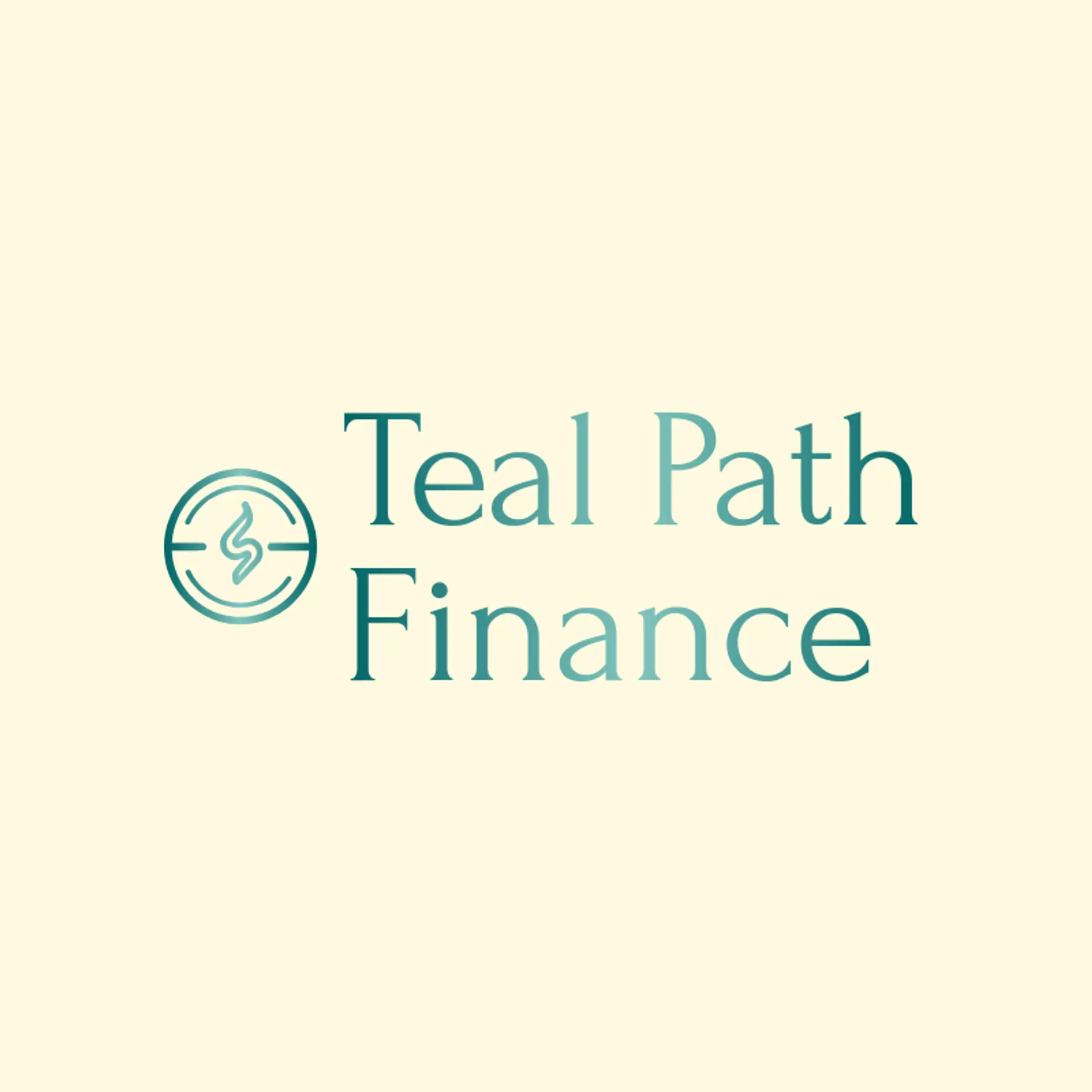 Teal Path Finance logo for money
