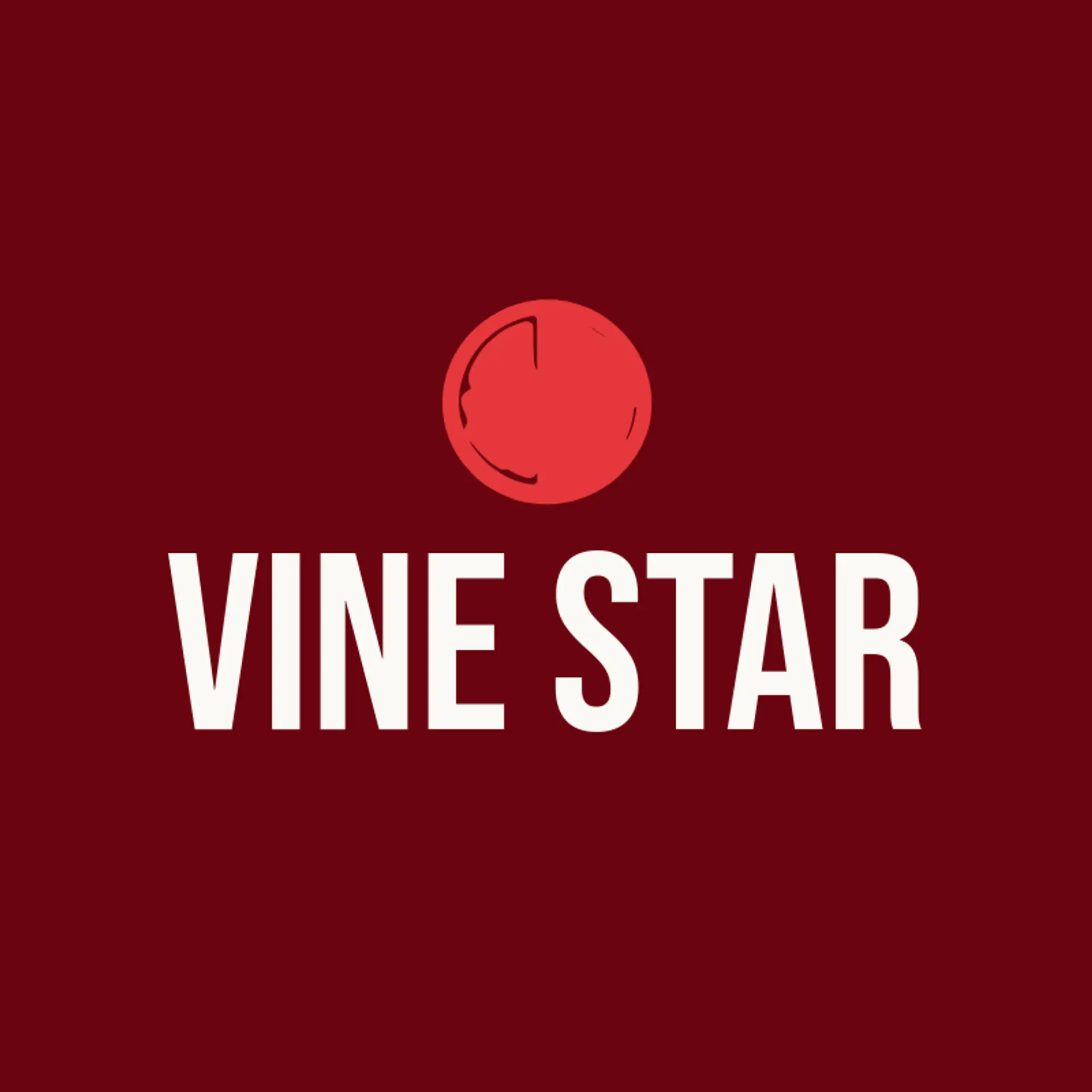 Vine Star logo for alcohol