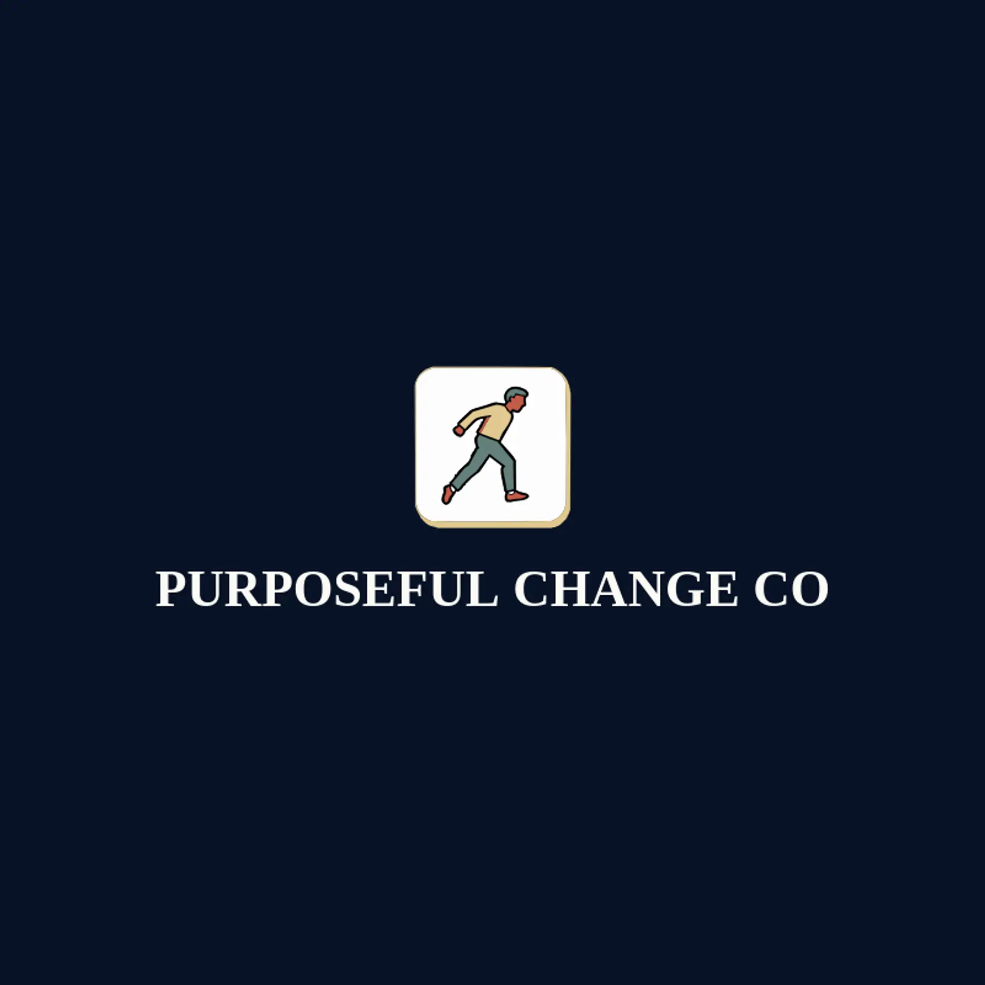 Purposeful Change Co logo for revolution