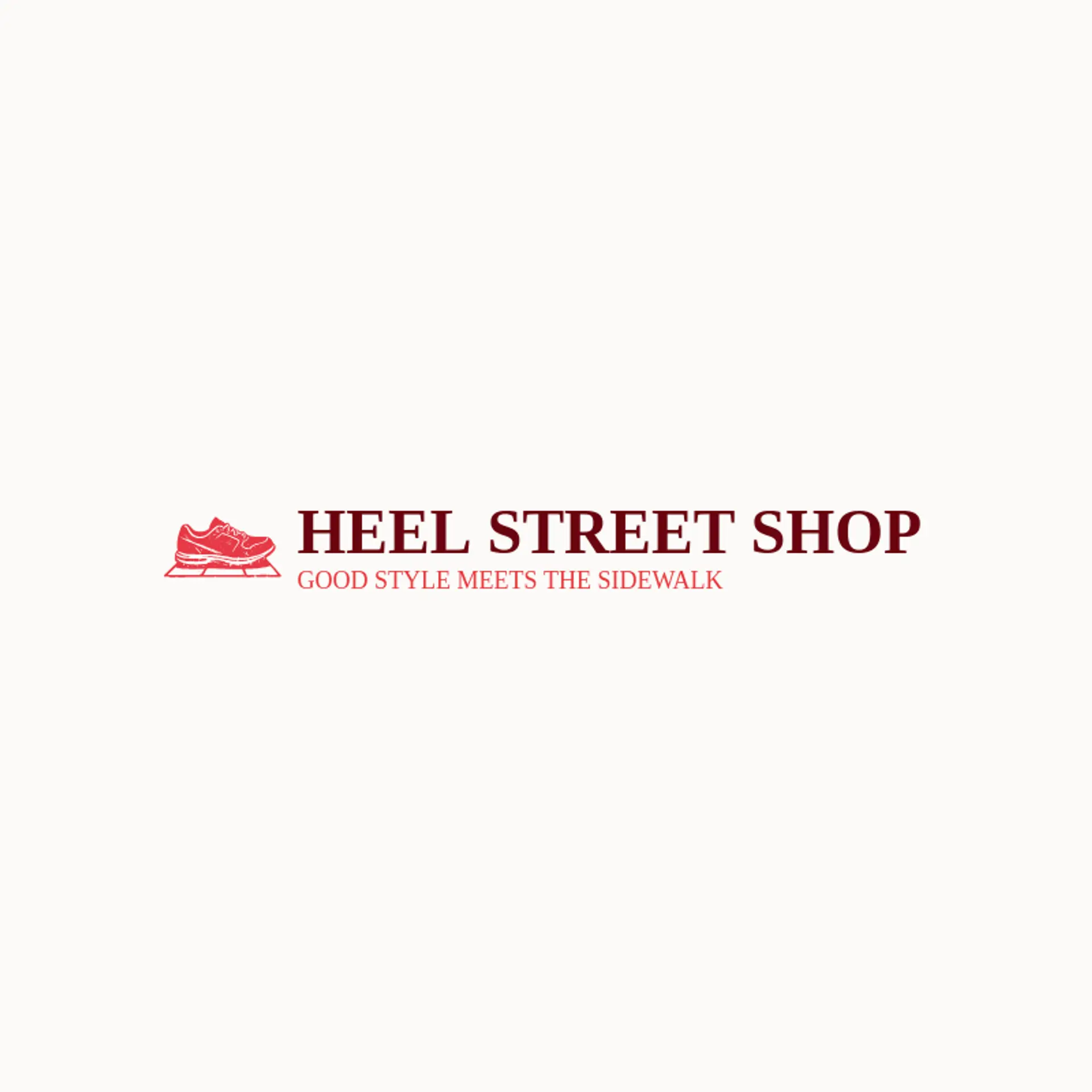 Heel Street Shop logo for shoe store