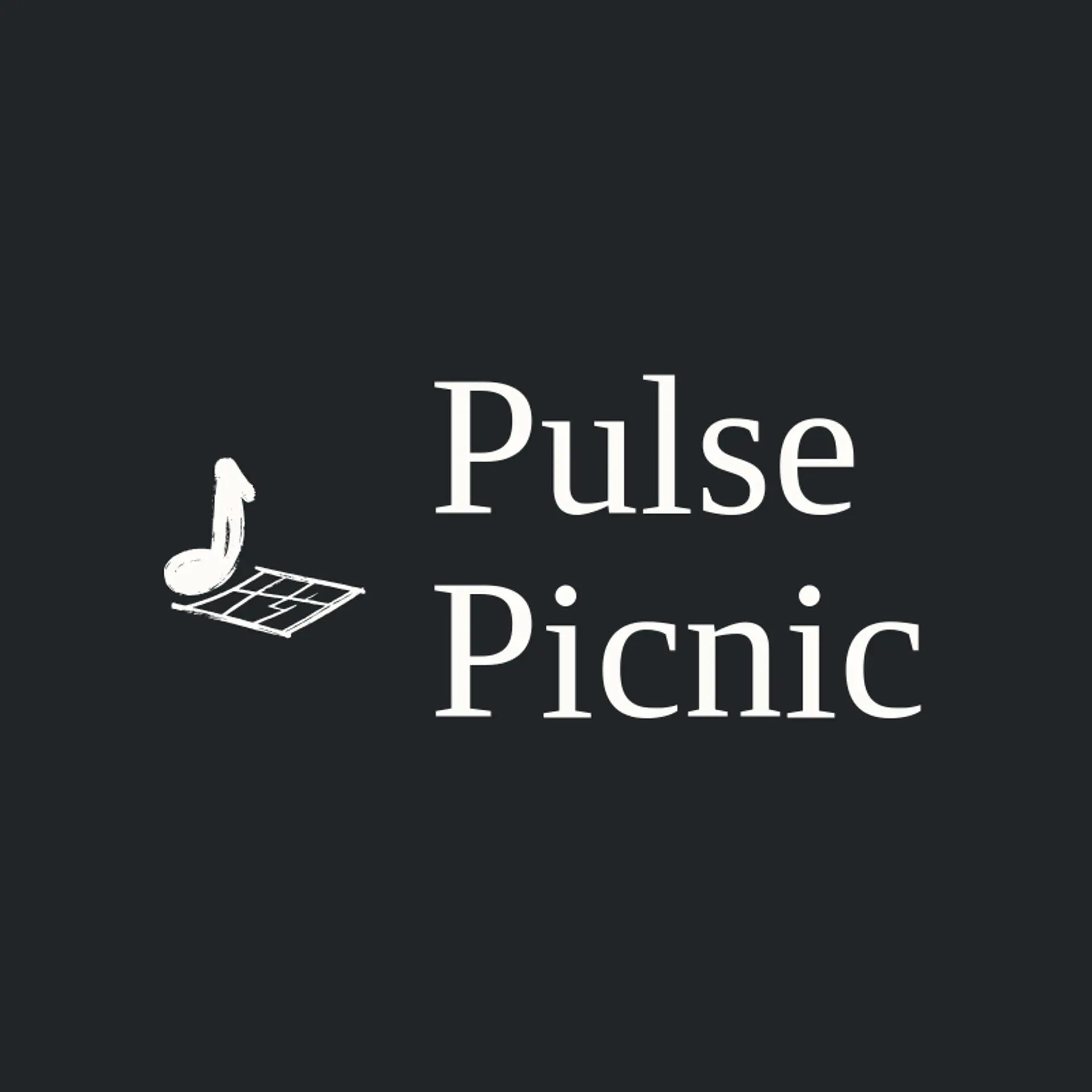Pulse Picnic logo for music note