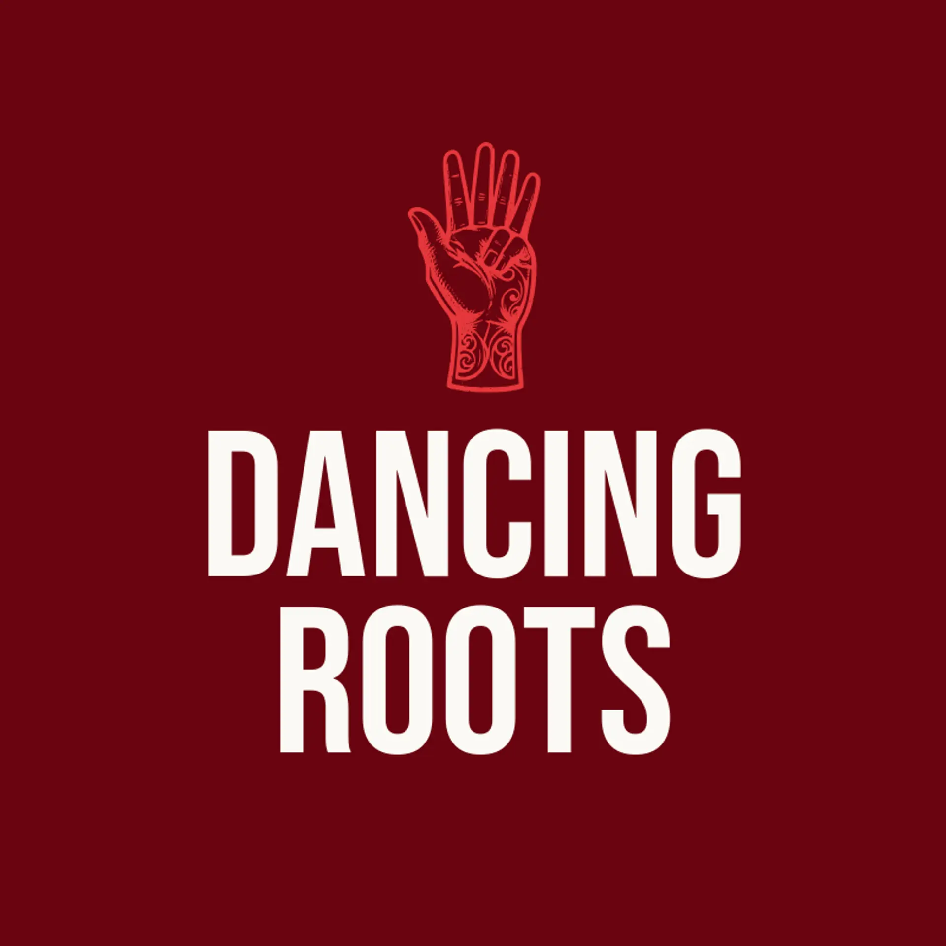 Dancing Roots logo for desi