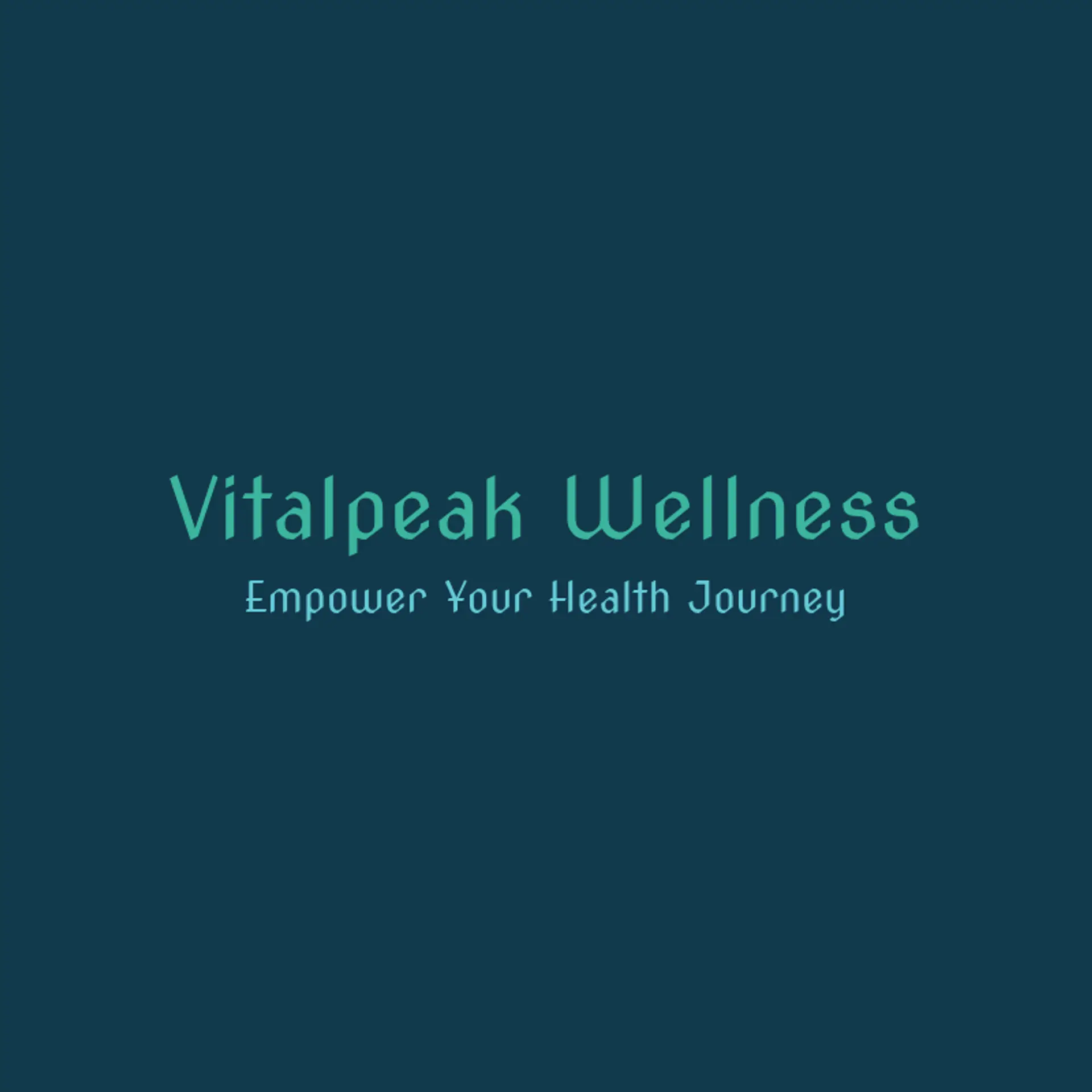 VitalPeak Fitness logo for health and fitness