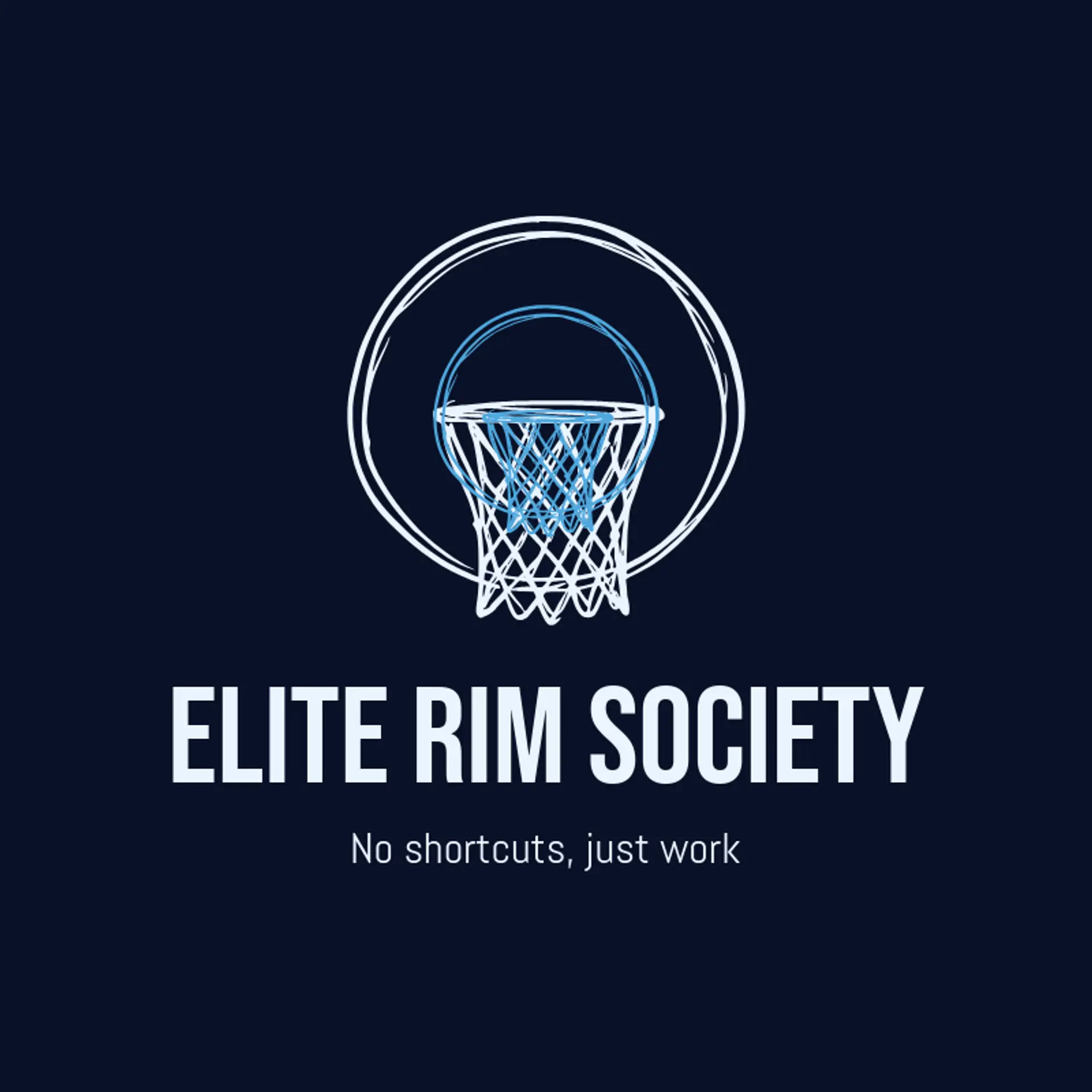 Elite Rim Society logo for basketball