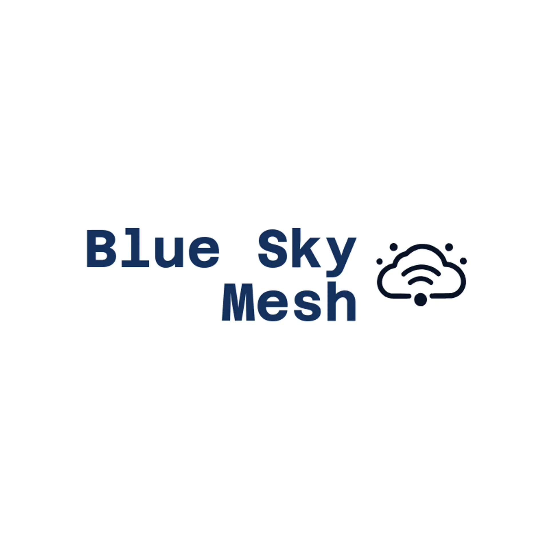 Blue Sky Mesh logo for wifi