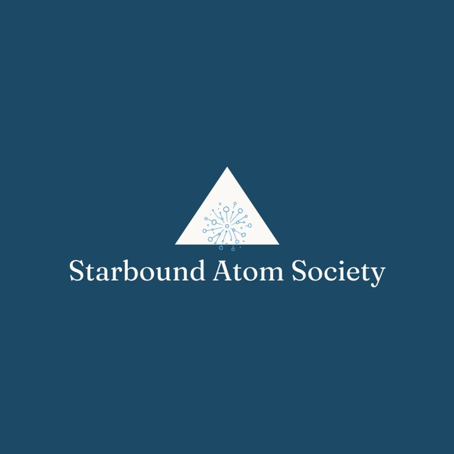 Starbound Atom Society logo for atom
