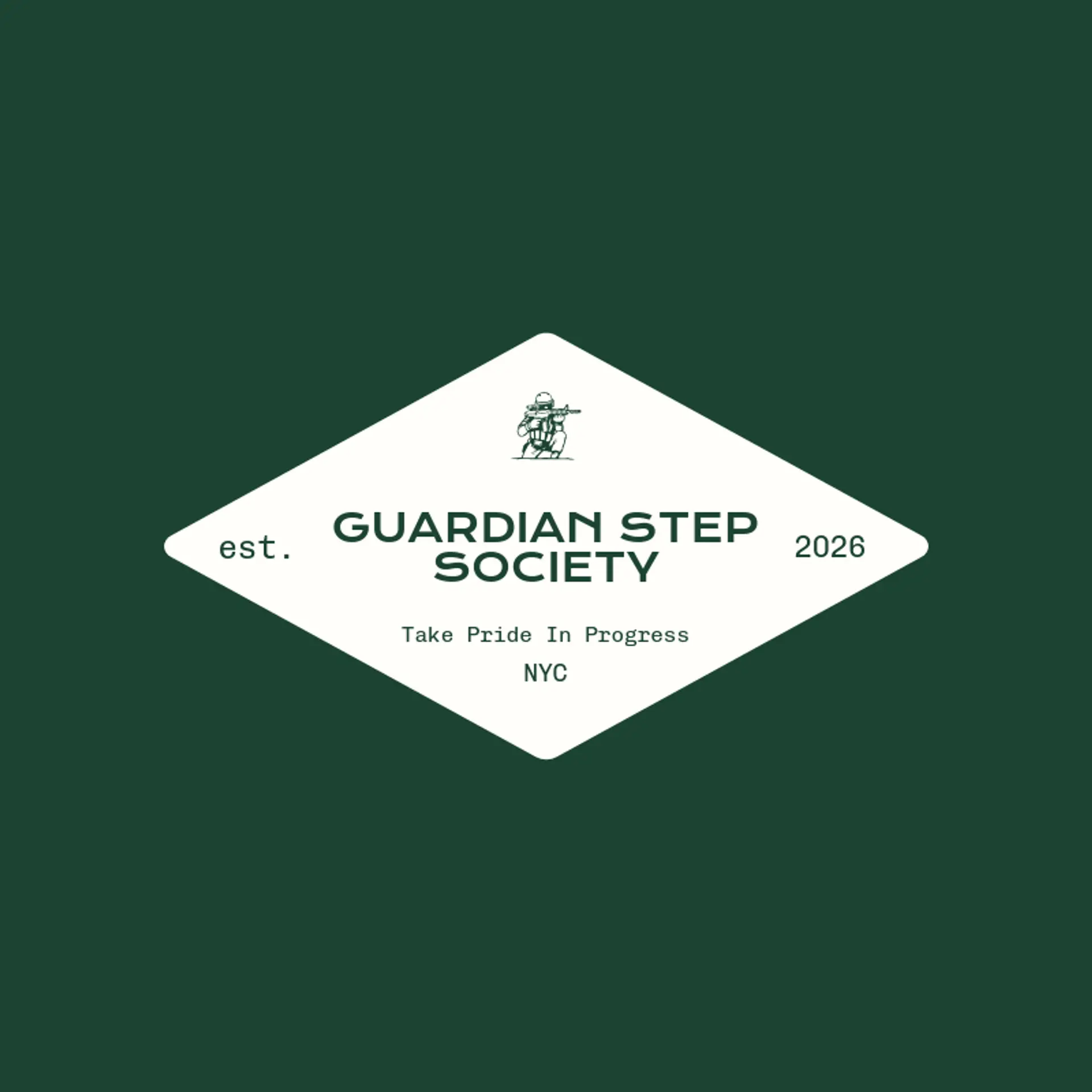 Guardian Step Society logo for infantry