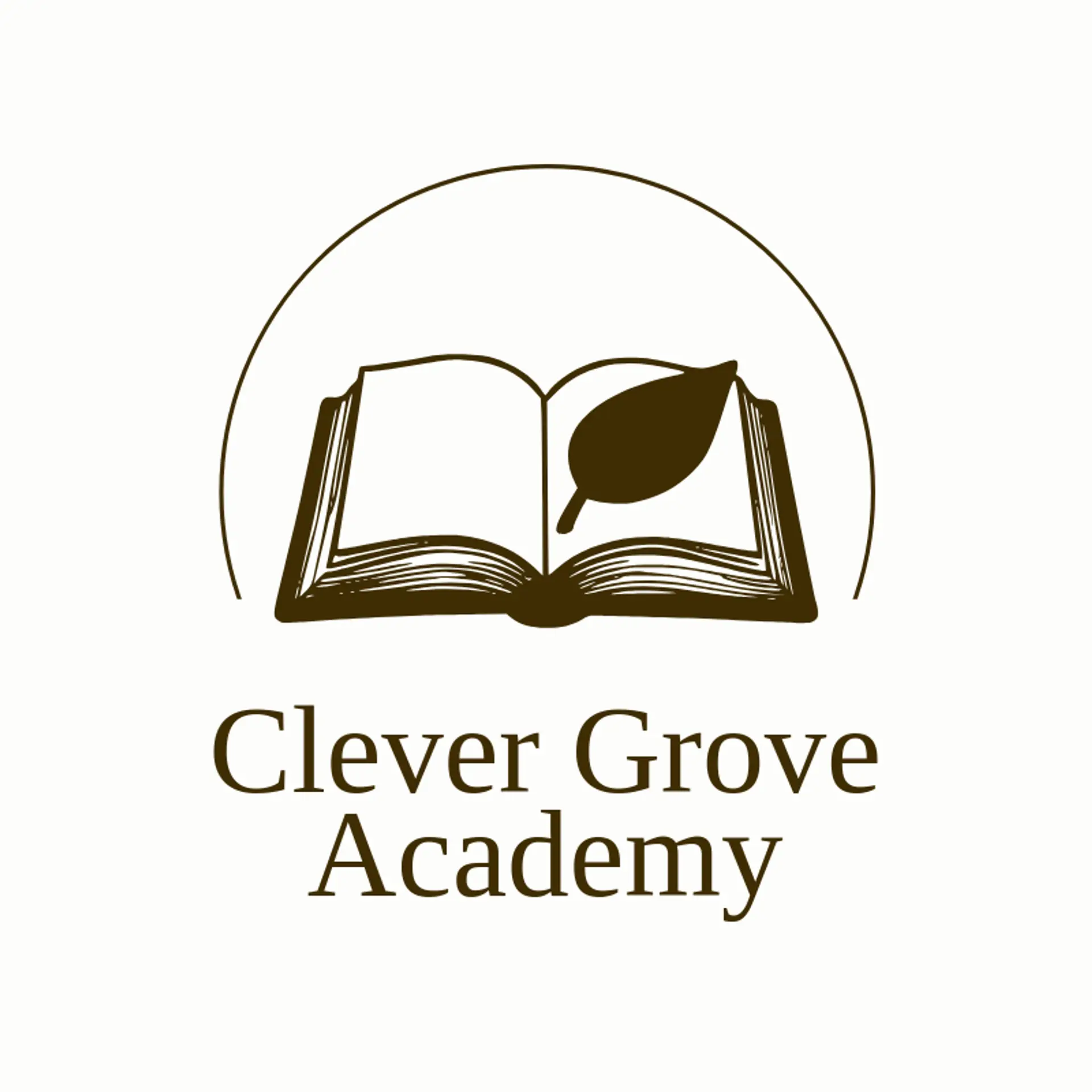 Clever Grove Academy logo for tutoring