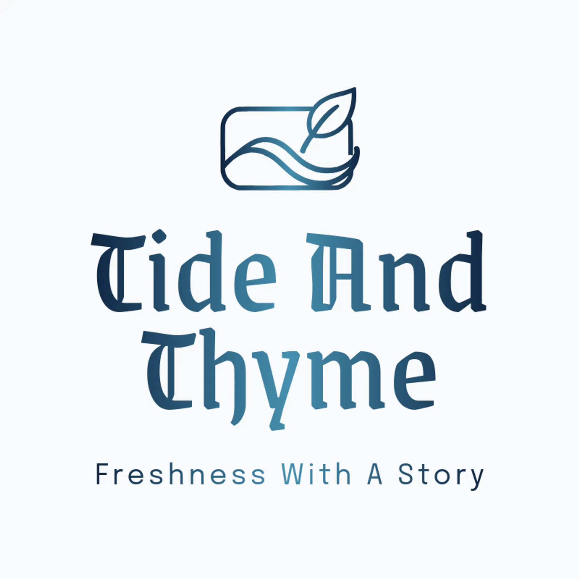 Tide And Thyme logo for soap