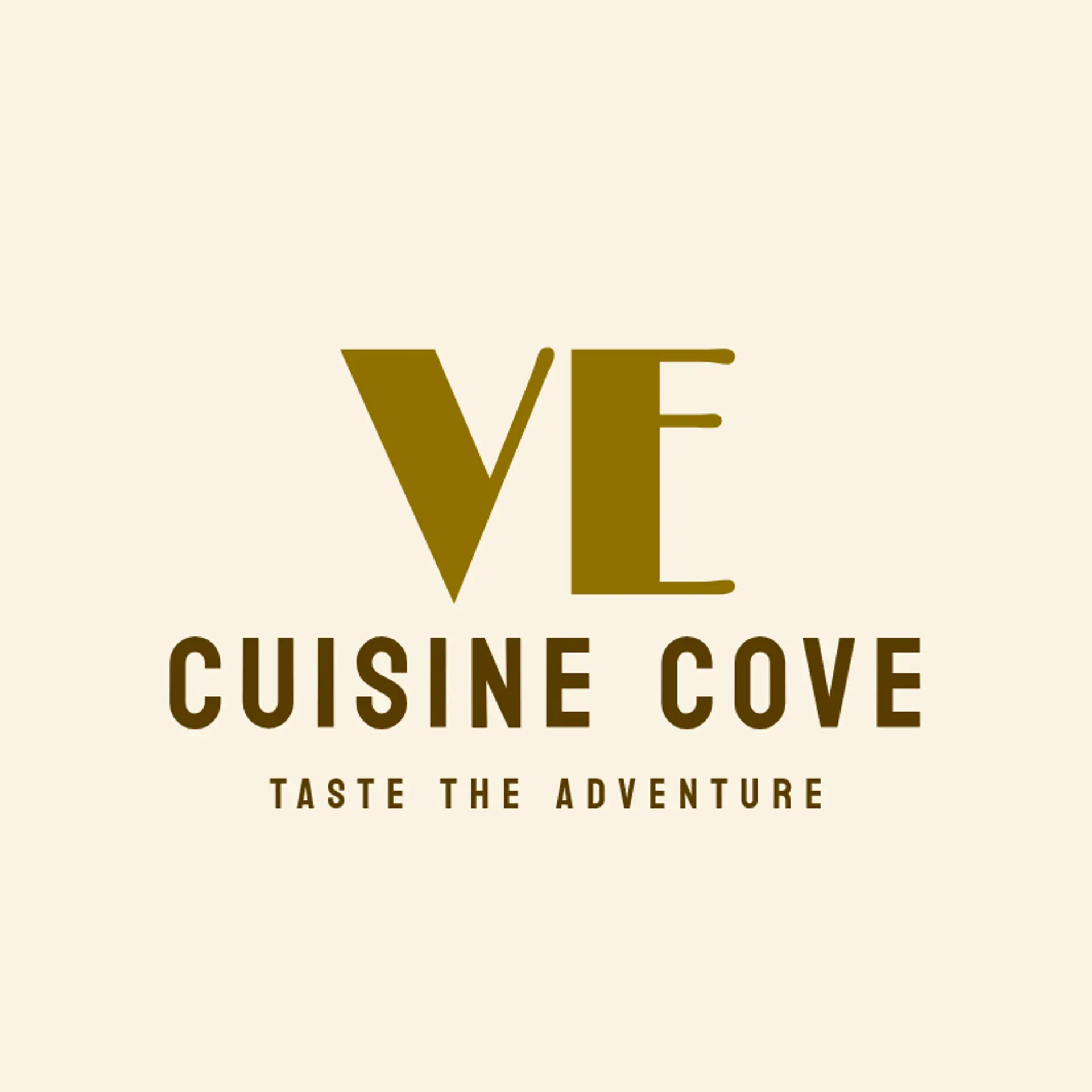 Cuisine Cove logo for cool restaurant
