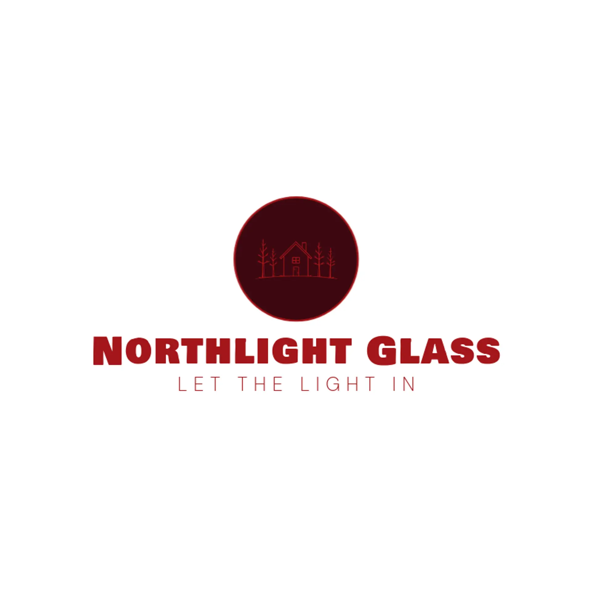 Northlight Glass logo for window